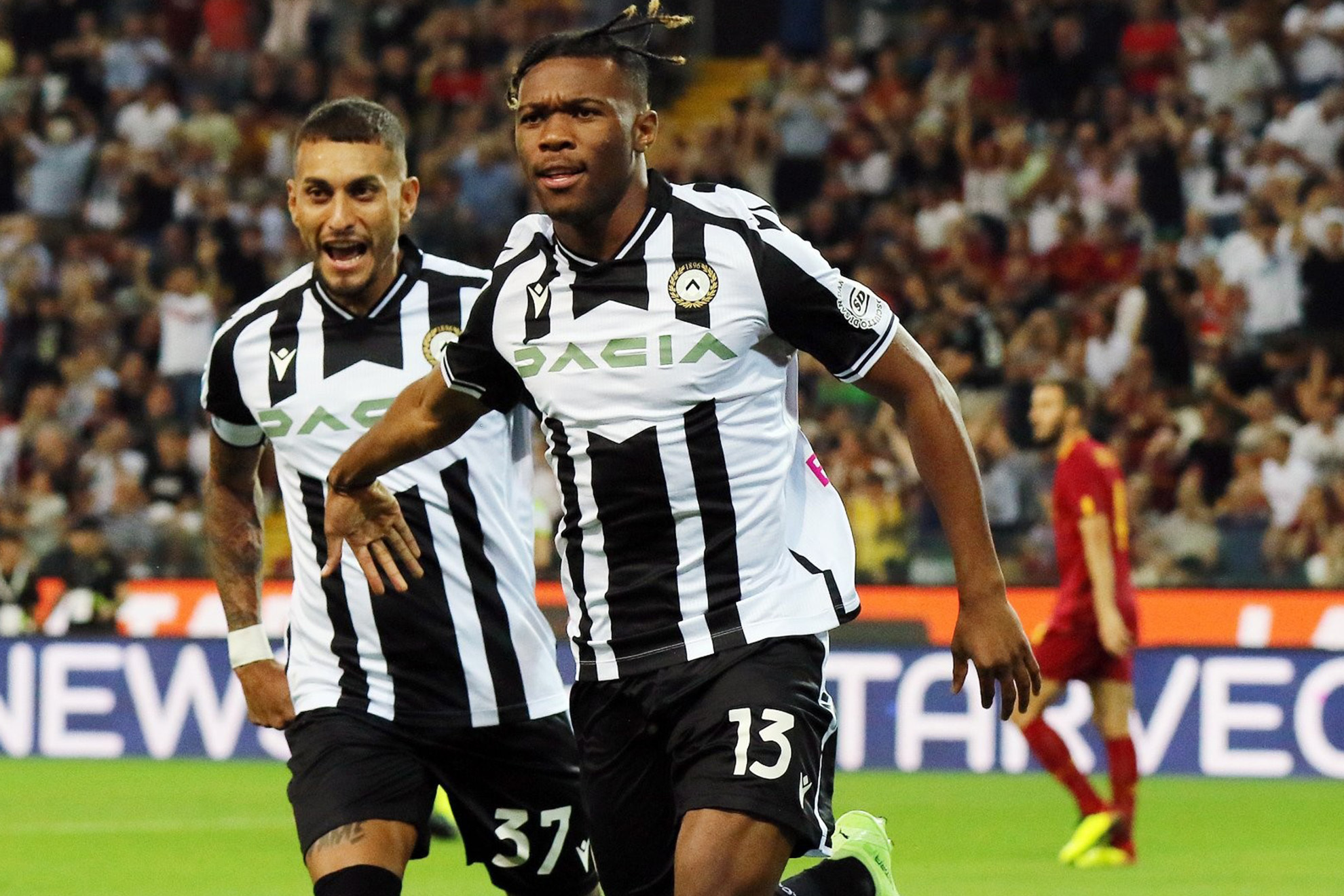 El Udinese suma su tercera victoria y ya está en el cuarto lugar de la Serie A. | @SerieA_EN
