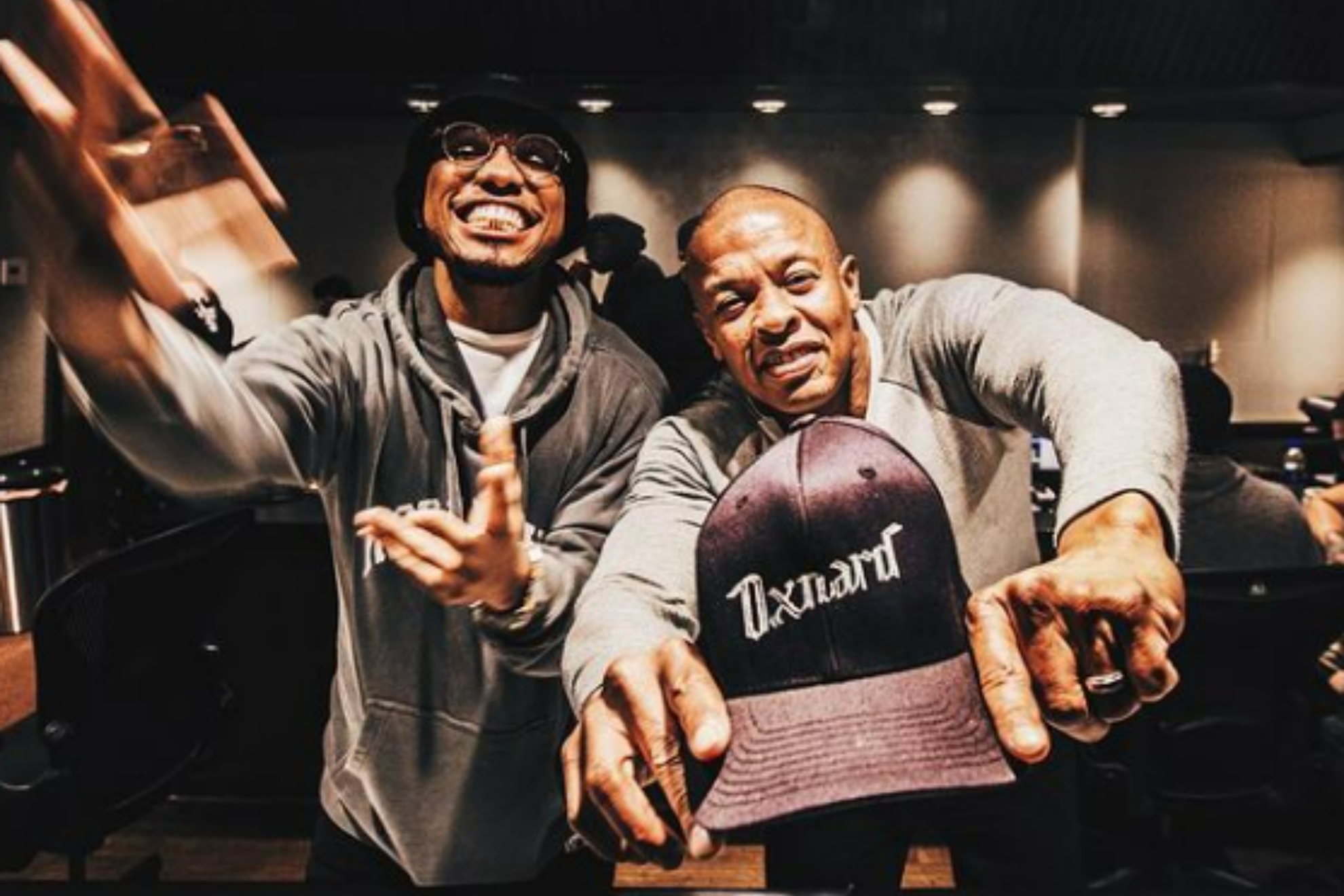 Dr. Dre and Anderson Paak / Dr. Instagram screengrab