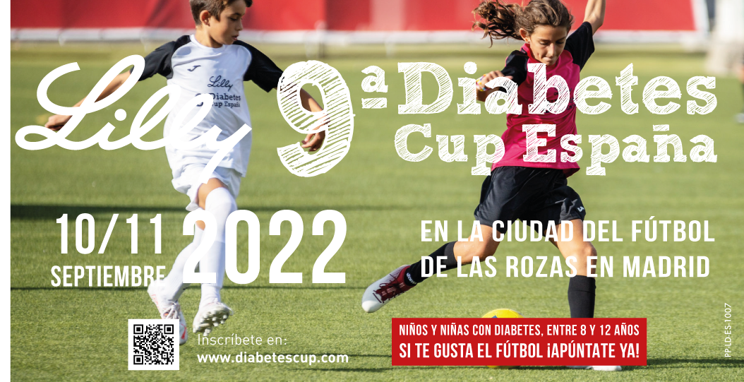 Cartel de la edición 2022 de la Diabetes Cup. / Lilly