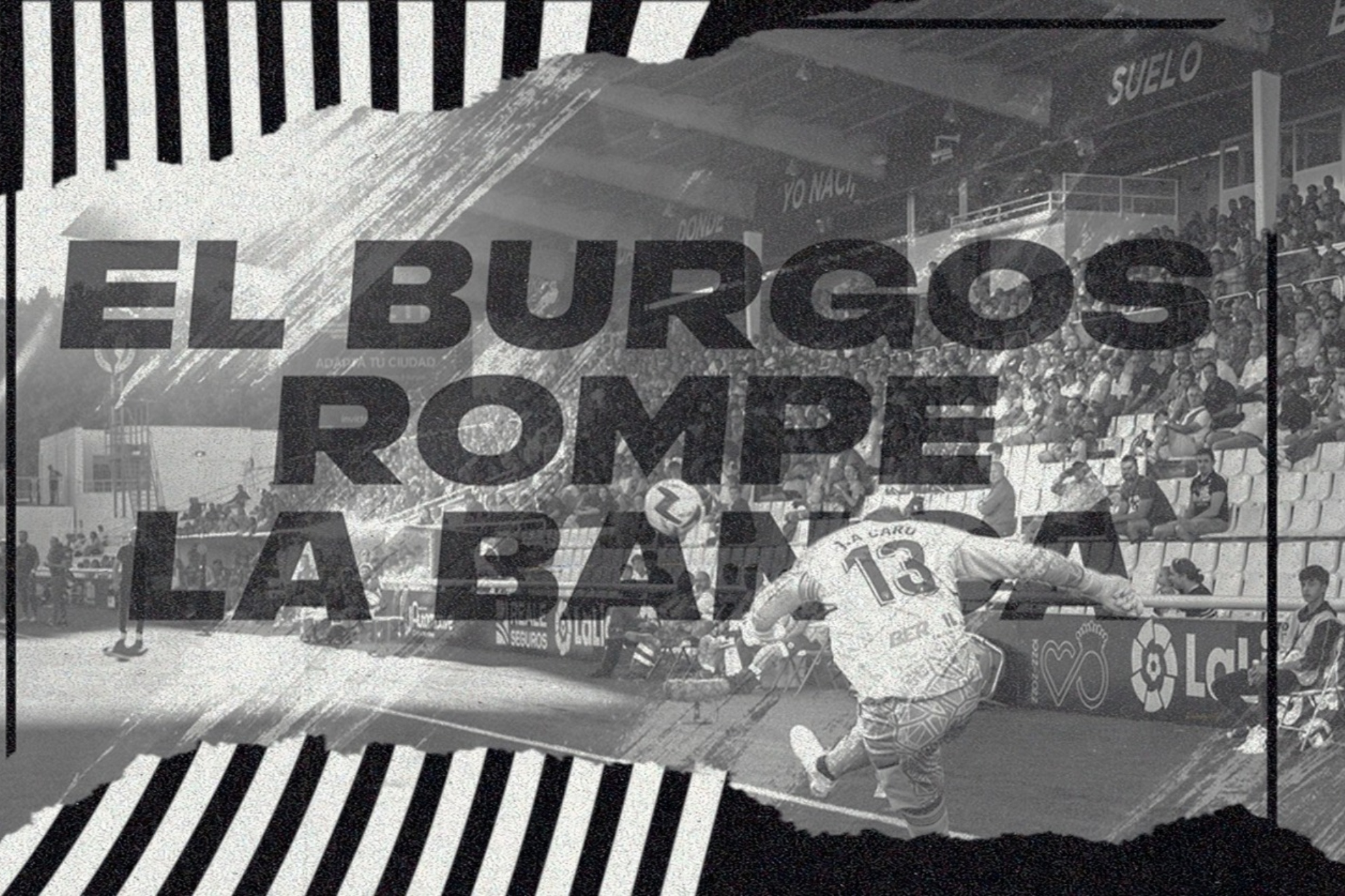 Imagen que hizo el Burgos para celebrar la efemeride. /BURGOS CF