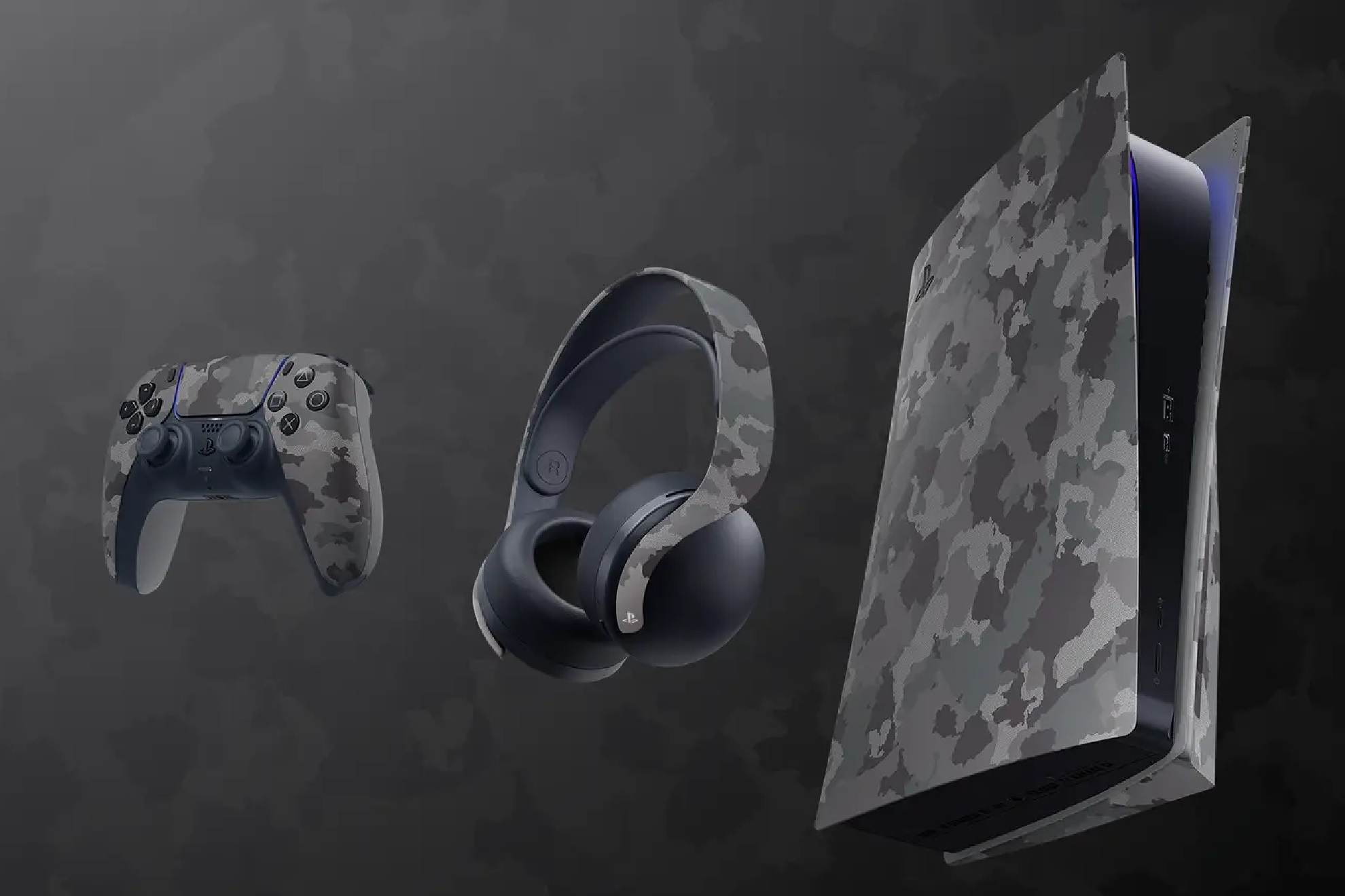 PS5 presenta su nueva colección de periféricos: Gray Camouflage; cuándo y dónde sale