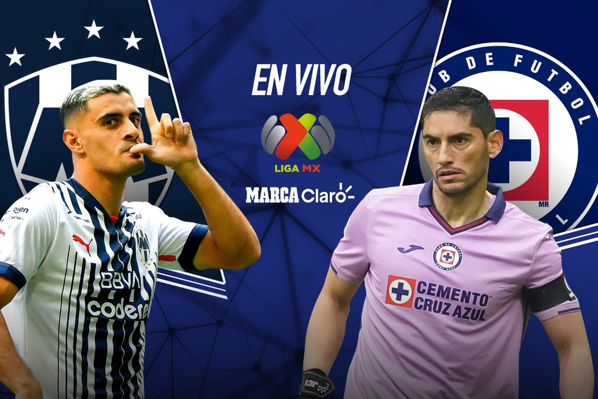 Cruz Azul vs Rayados en vivo y en directo online: marcador y resultado de hoy en directo. | MARCA Claro