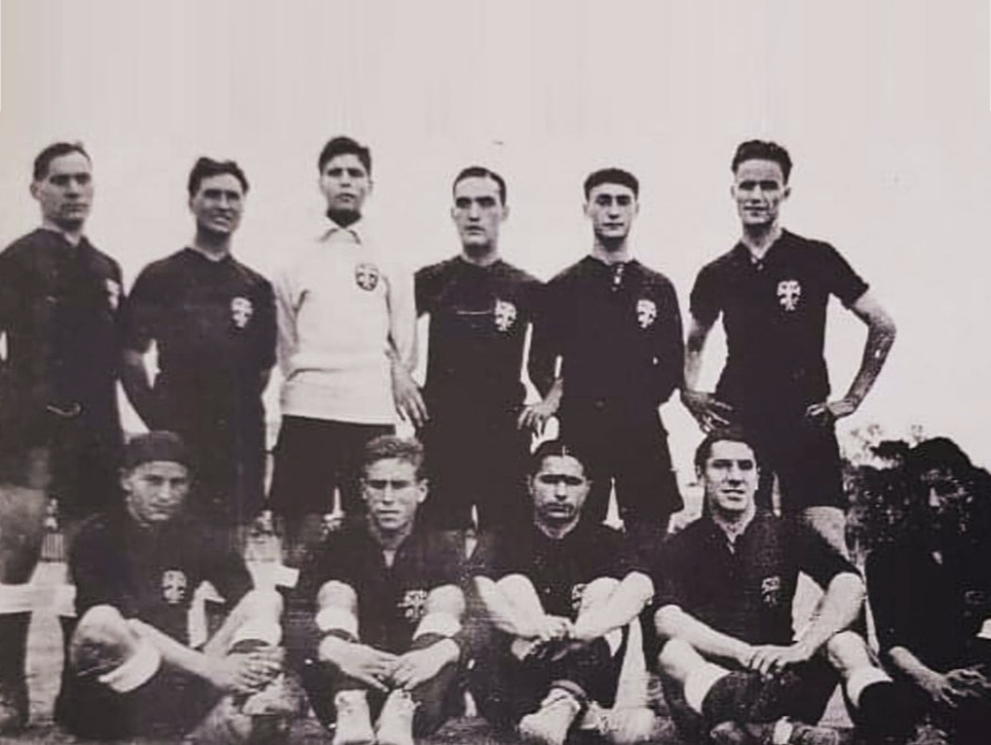 Primer equipo del Casa Pia, el 3 de octubre de 1920. / CASA PIA