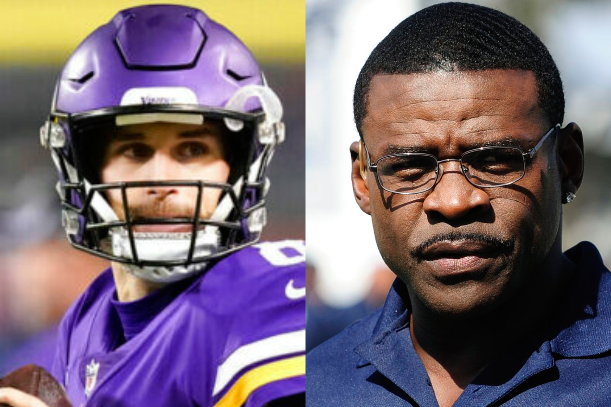 Kirk Cousins and Michael Irvin/AP