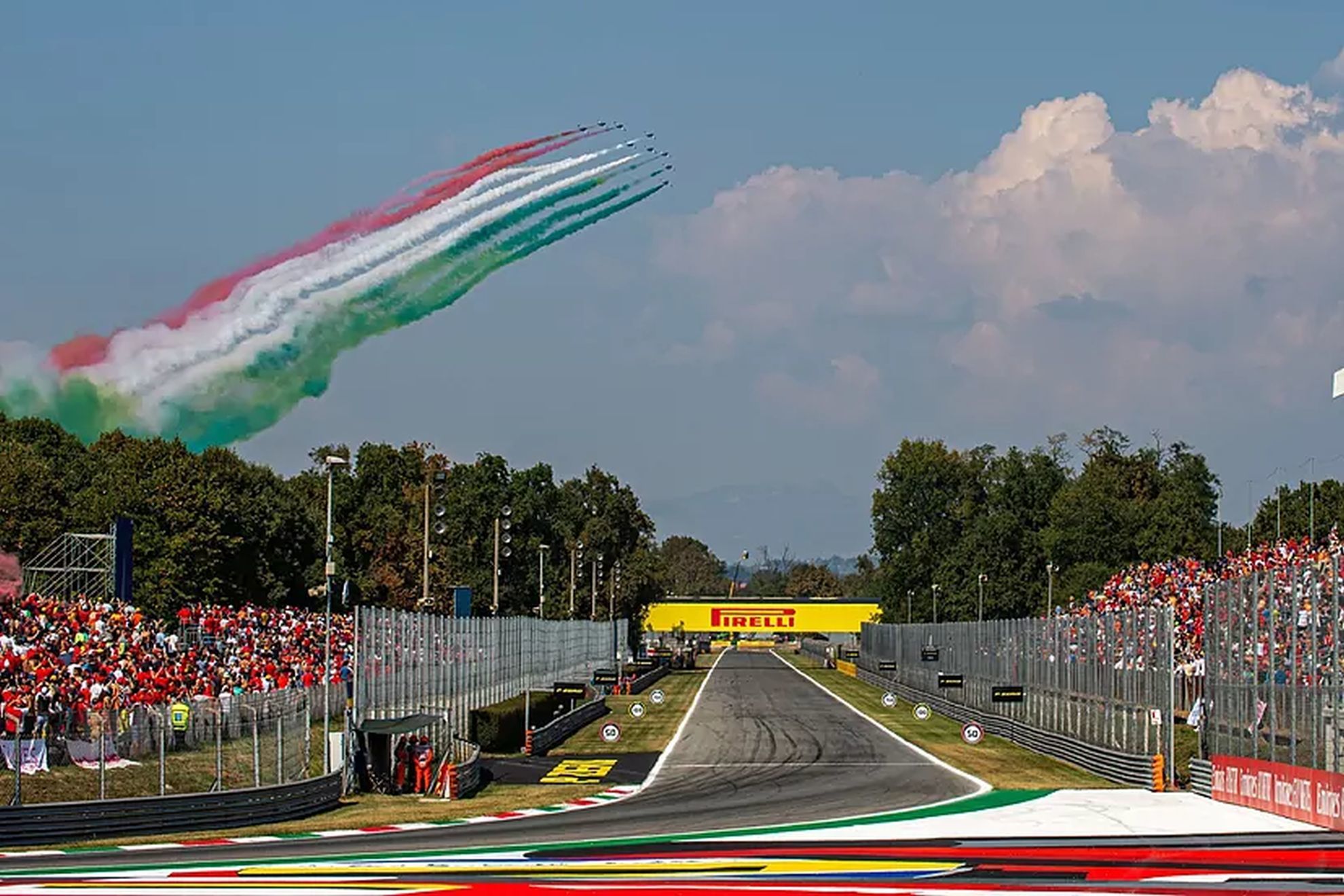 Take note of the schedule for the Italian Grand Prix at Monza