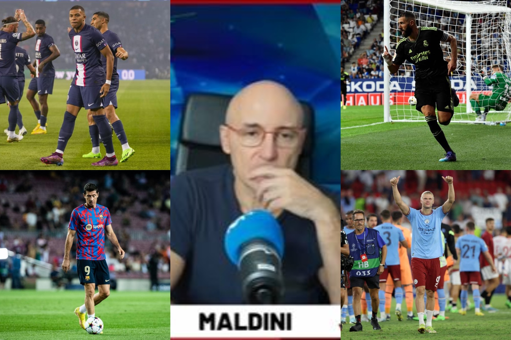 Maldini elige al mejor 9 de Europa: "Si tuviera que armar un equipo en torno a un delantero..."