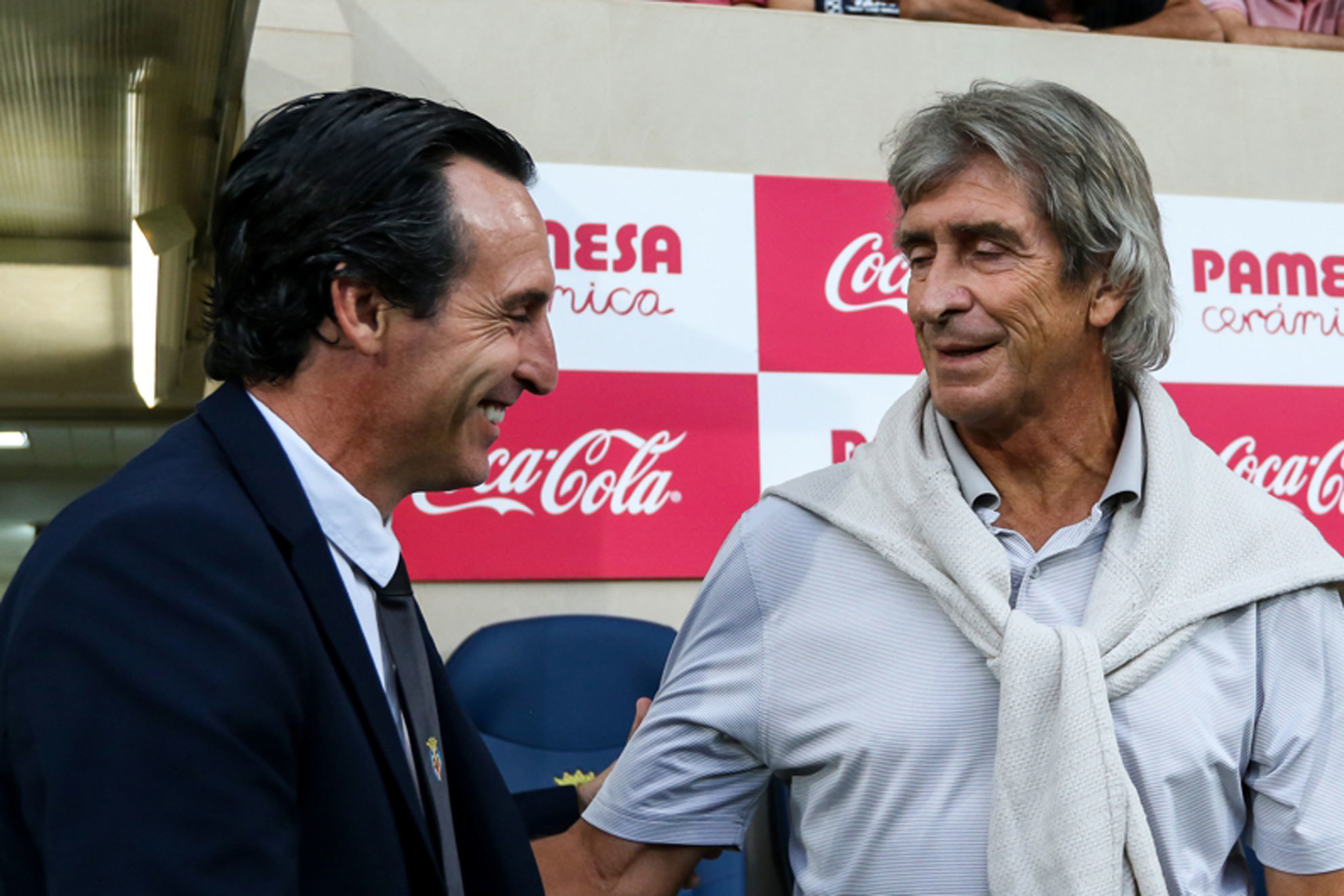 Pellegrini, Emery y el debate sobre el mejor Villarreal de la historia