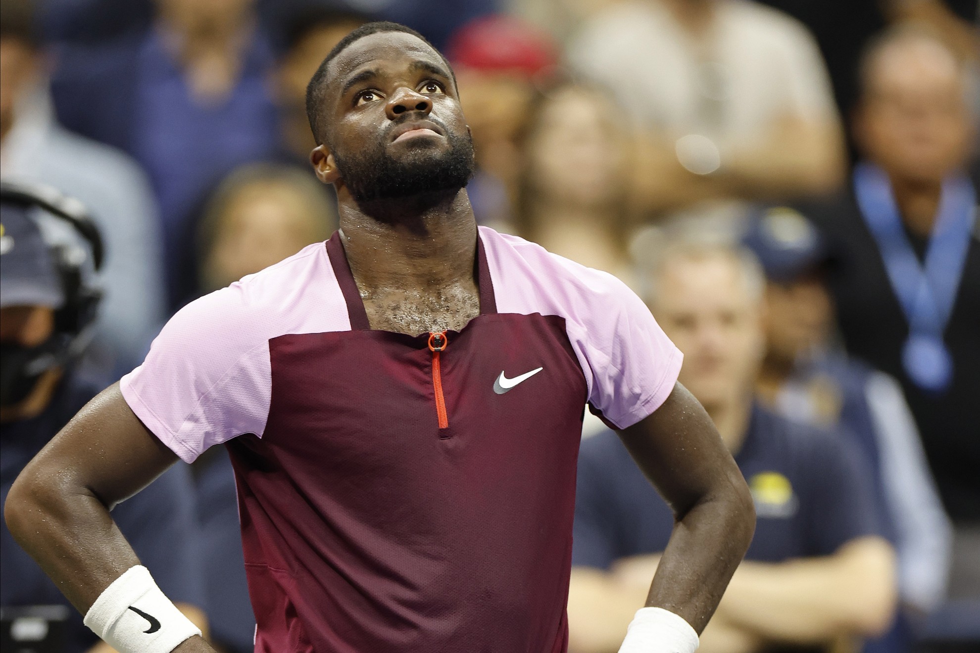 Frances Tiafoe gives tearful interview after losing US Open semi-final to Alcaraz