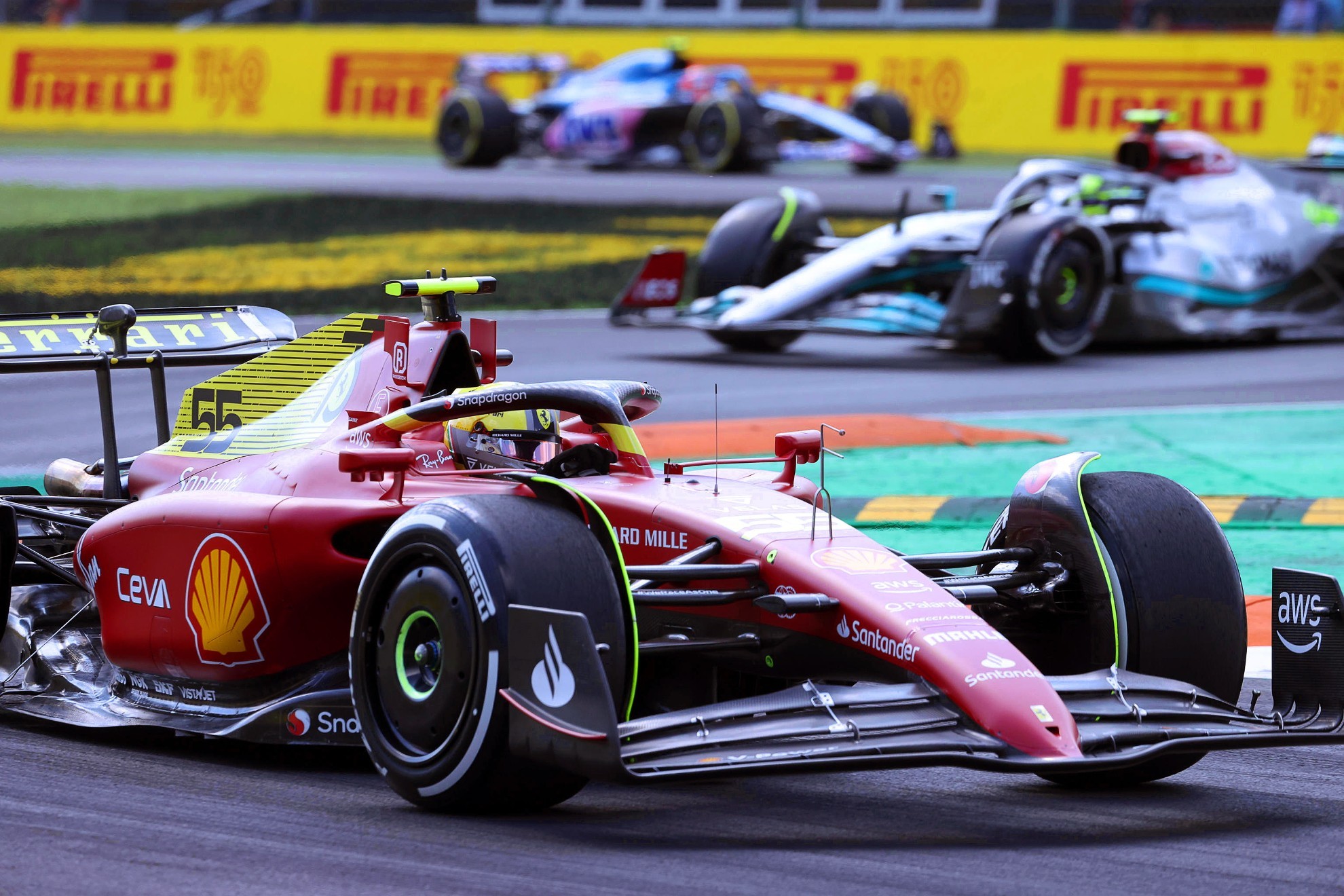 Carlos Sainz en el Gran Premio de Italia | MATTEO BAZZI