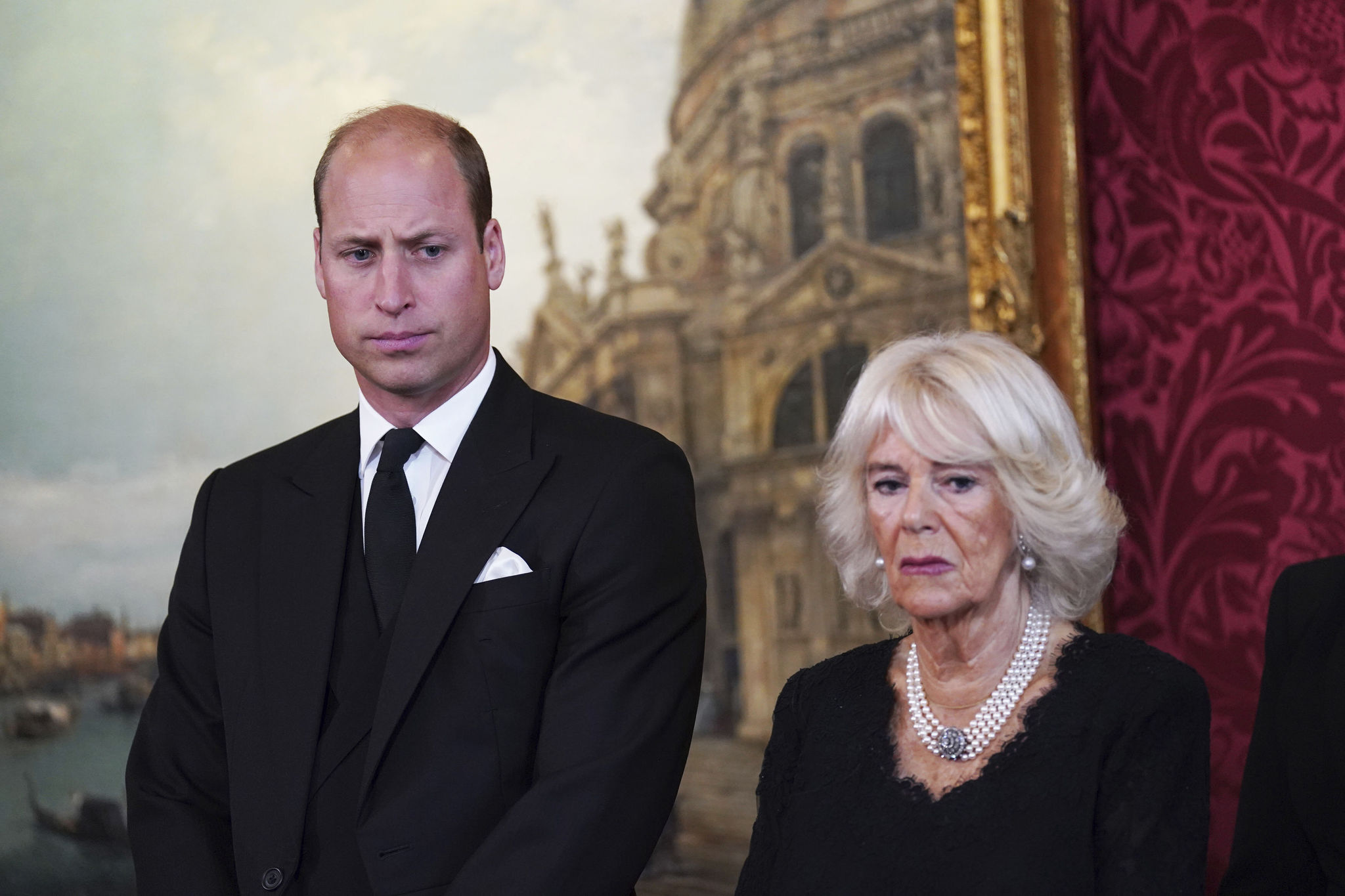 Britain Royals Prince William Camilla Queen Consort Accession Council ceremony St James Palace London
