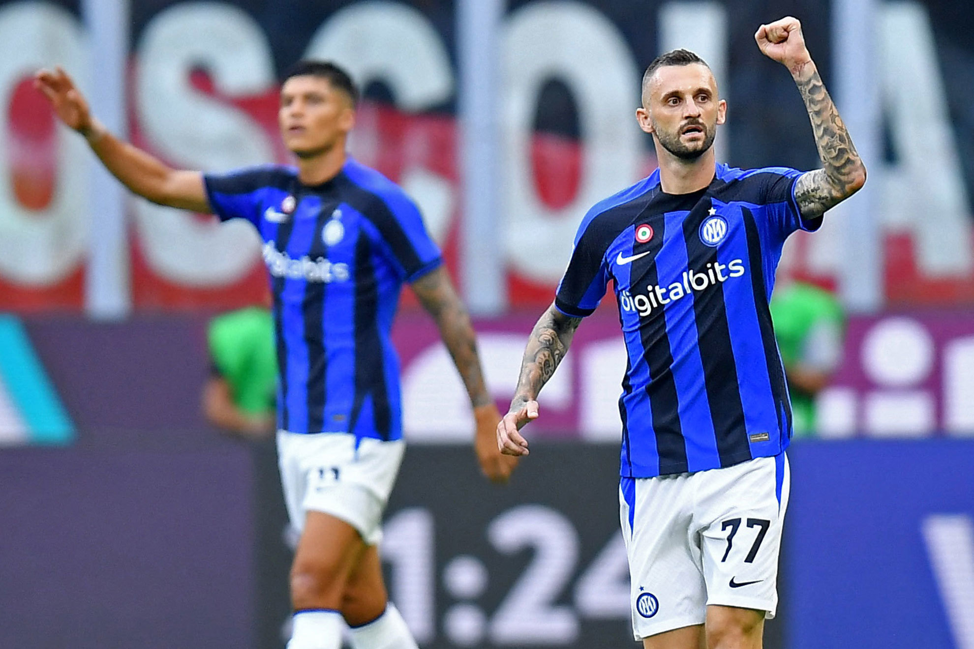 Brozovic le da los tres puntos al Inter. | Reuters