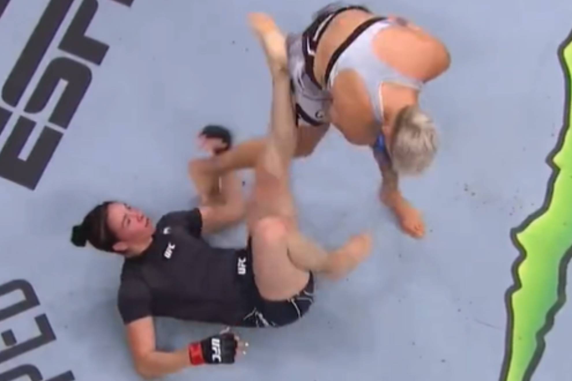 La patada de Irene Aldana en UFC 279 | Captura