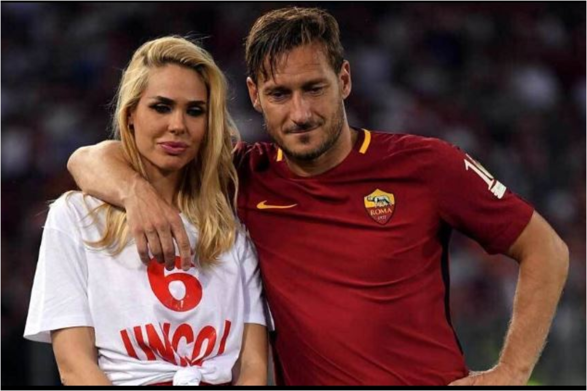 Totti habla de su polmico divorcio: "Ella no estaba cuando ms la necesitaba"