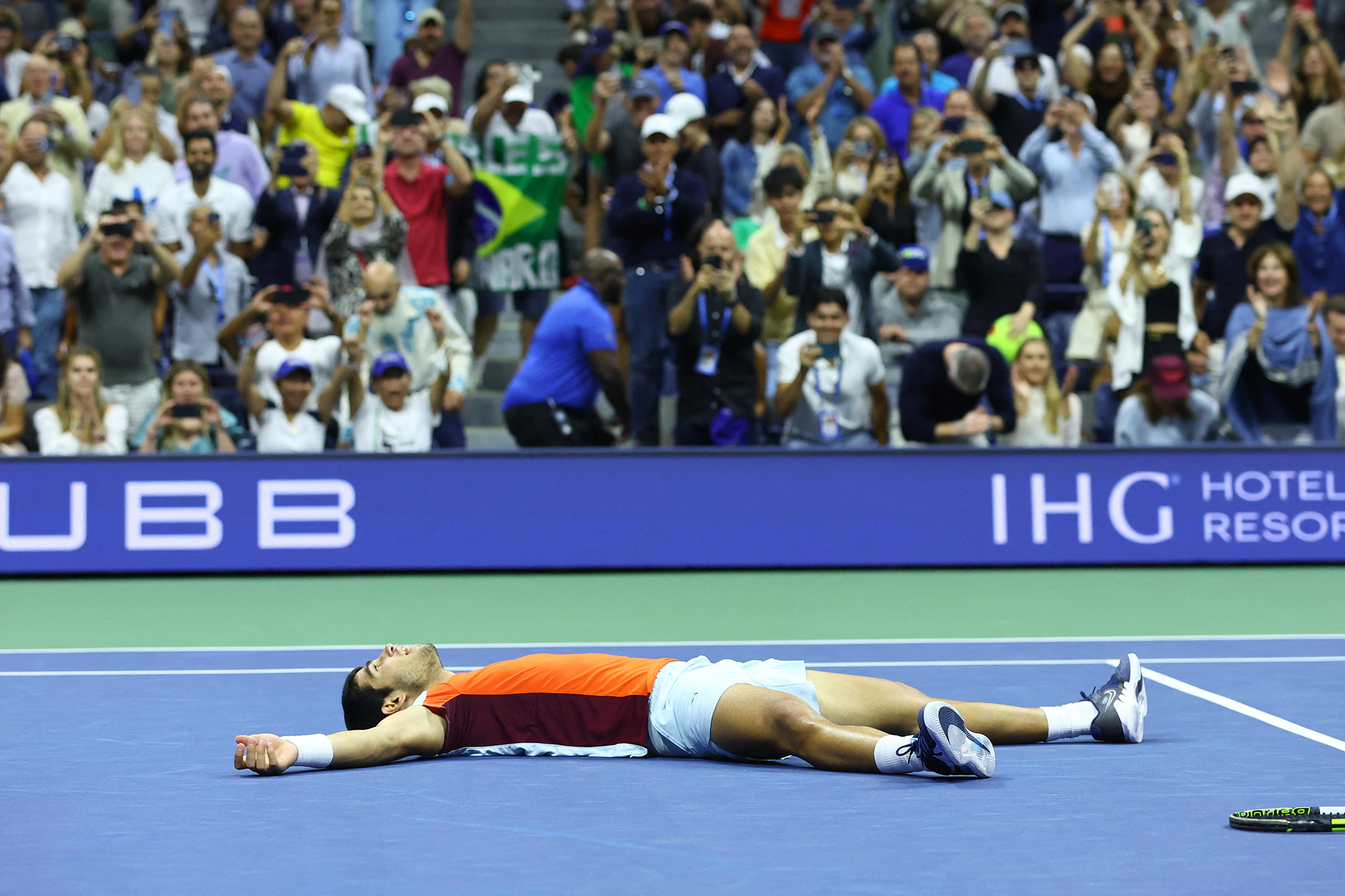 Alcaraz festeja su primer título de Grand Slam | Reuters