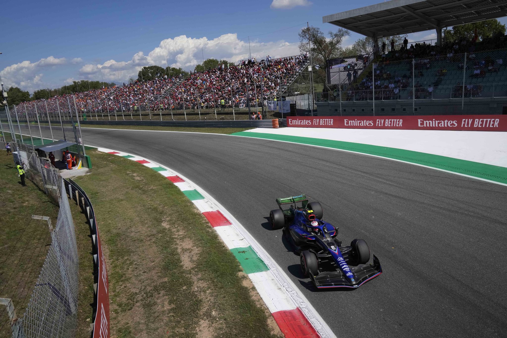 Latifi en el Gran Premio de Italia | Antonio Calanni