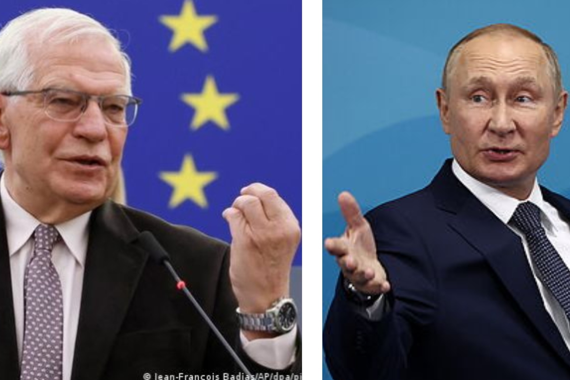 Borrell, en alerta con que Putin le seale "directamente".