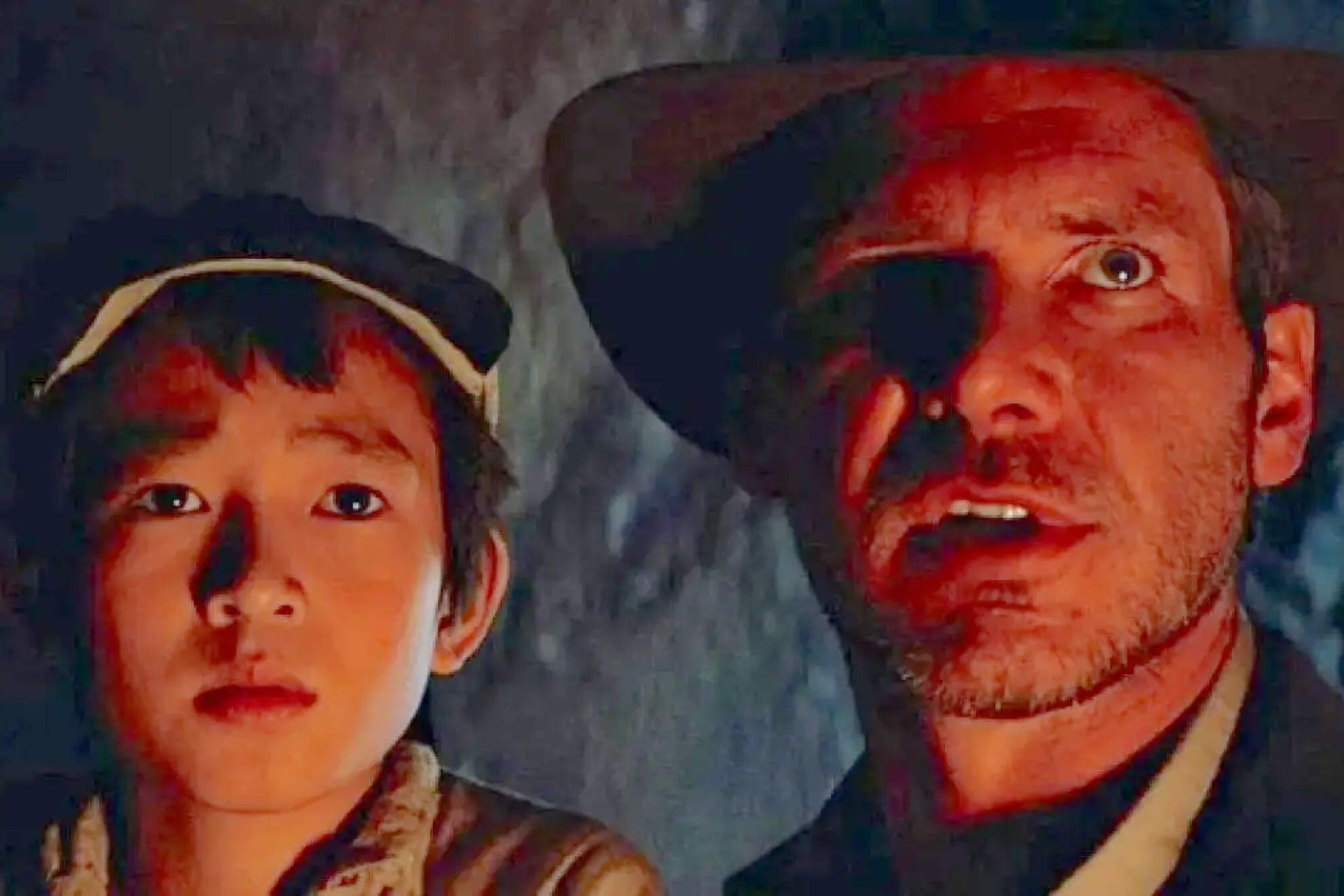 Harrison Ford and Ke Huy Quan meet again: 38 years after Indiana Jones