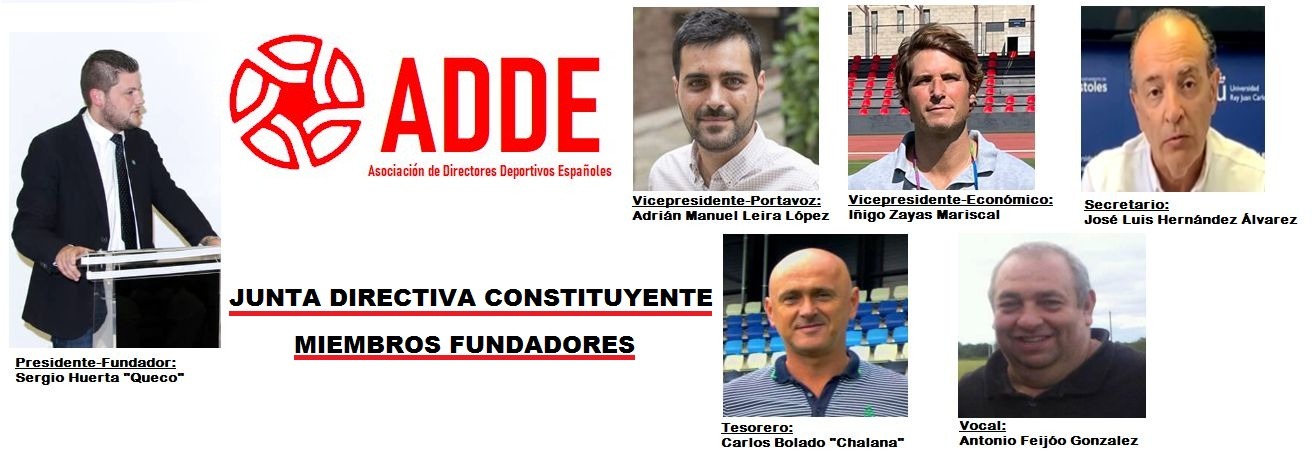 Integrantes y fundadores de ADDE