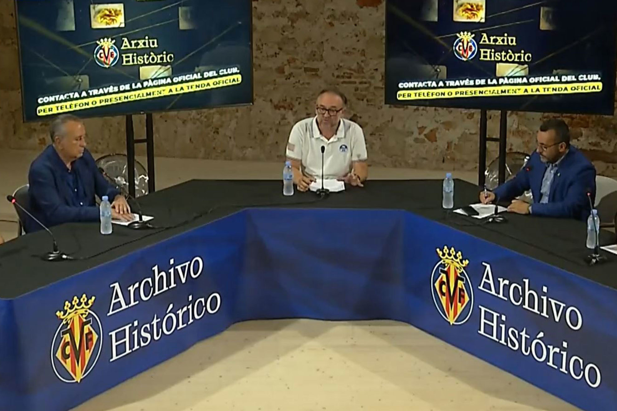 El Villarreal presenta su proyecto de archivo histórico