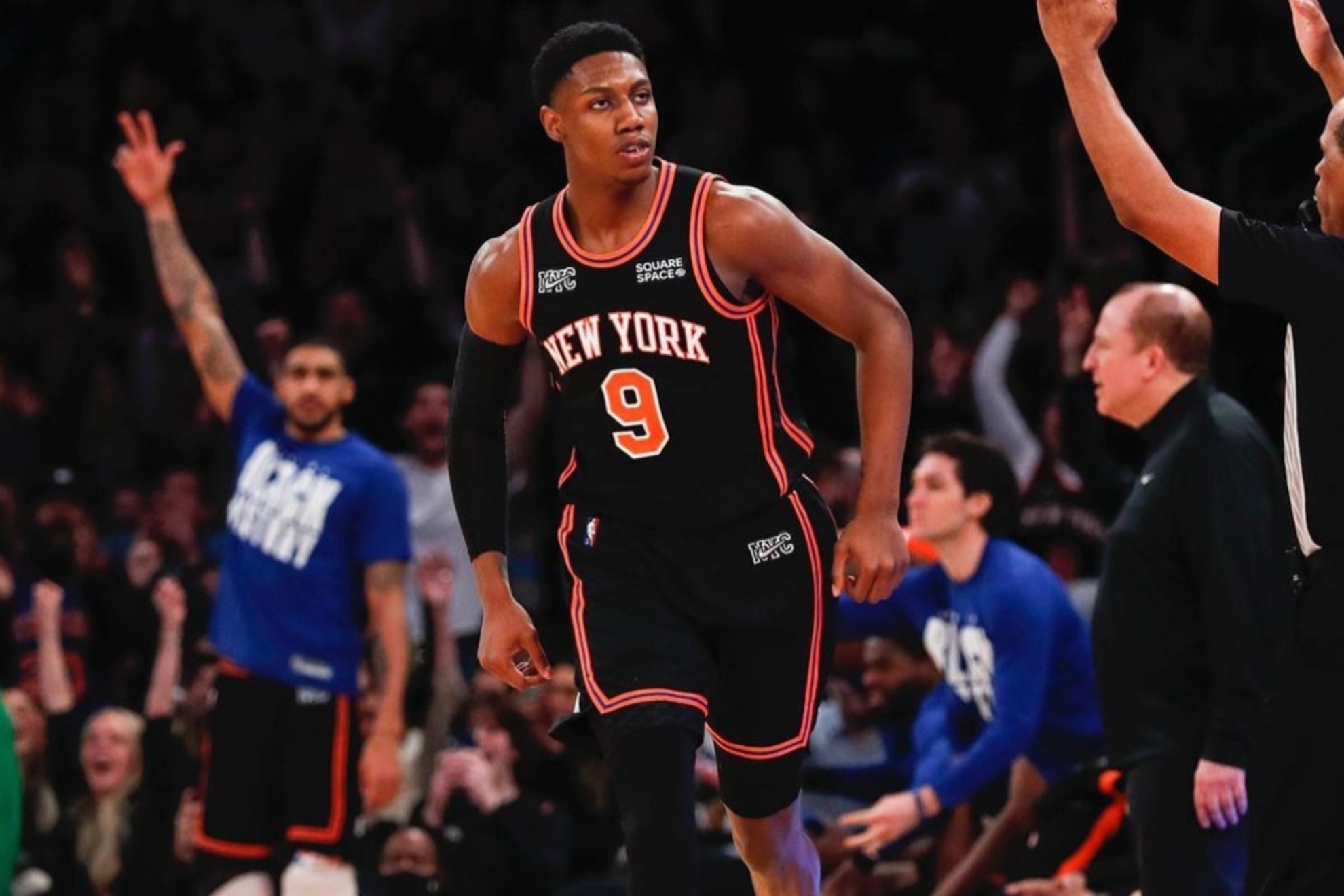 RJ Barrett: I'm honoured and blessed to be at the New York Knicks