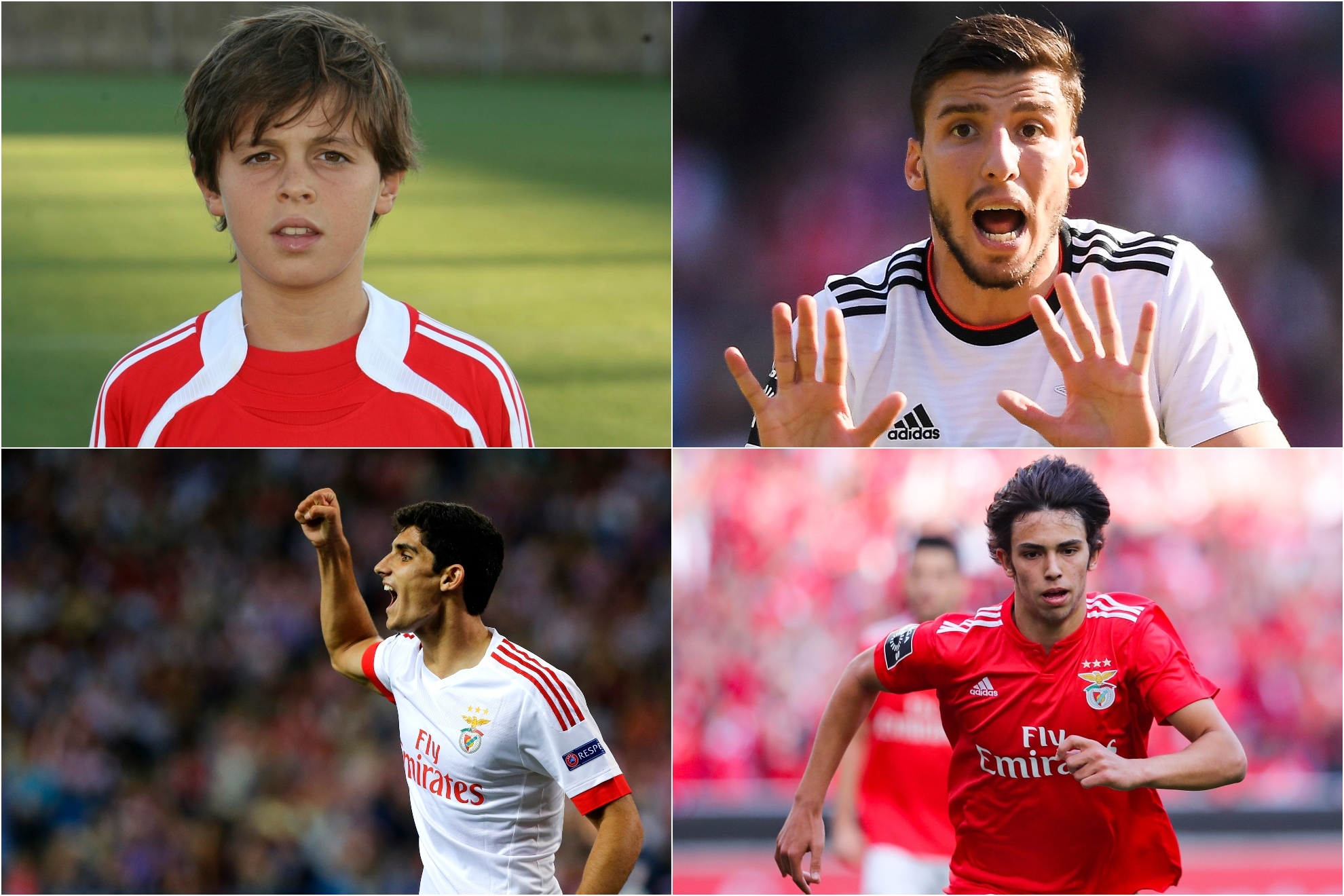 Varios de los mejores jugadores de Europa salieron de la cantera del Benfica