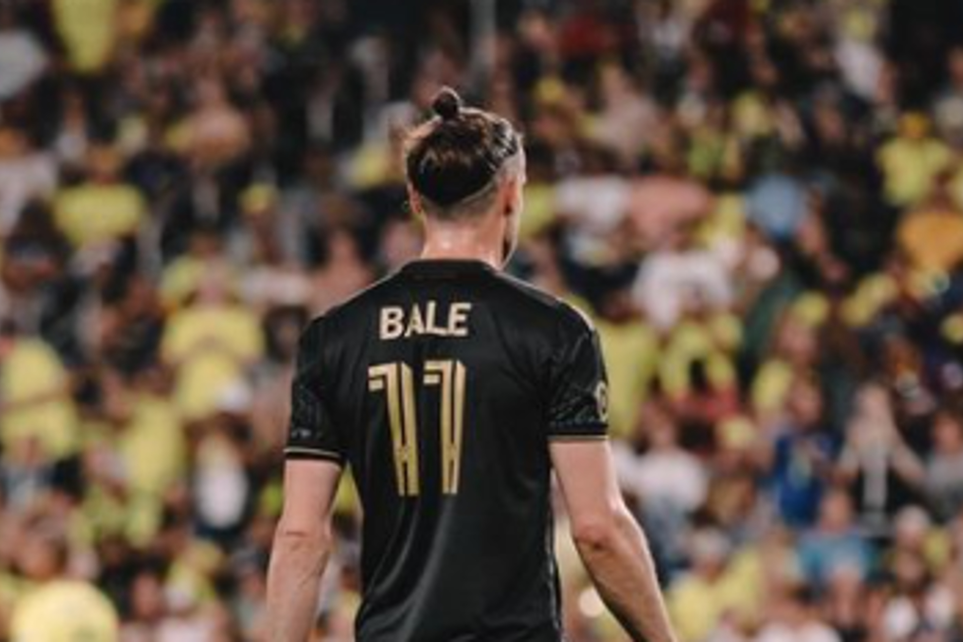 Gareth Bale durante un encuentro con Los Ángeles FC / INSTAGRAM @garethbale11