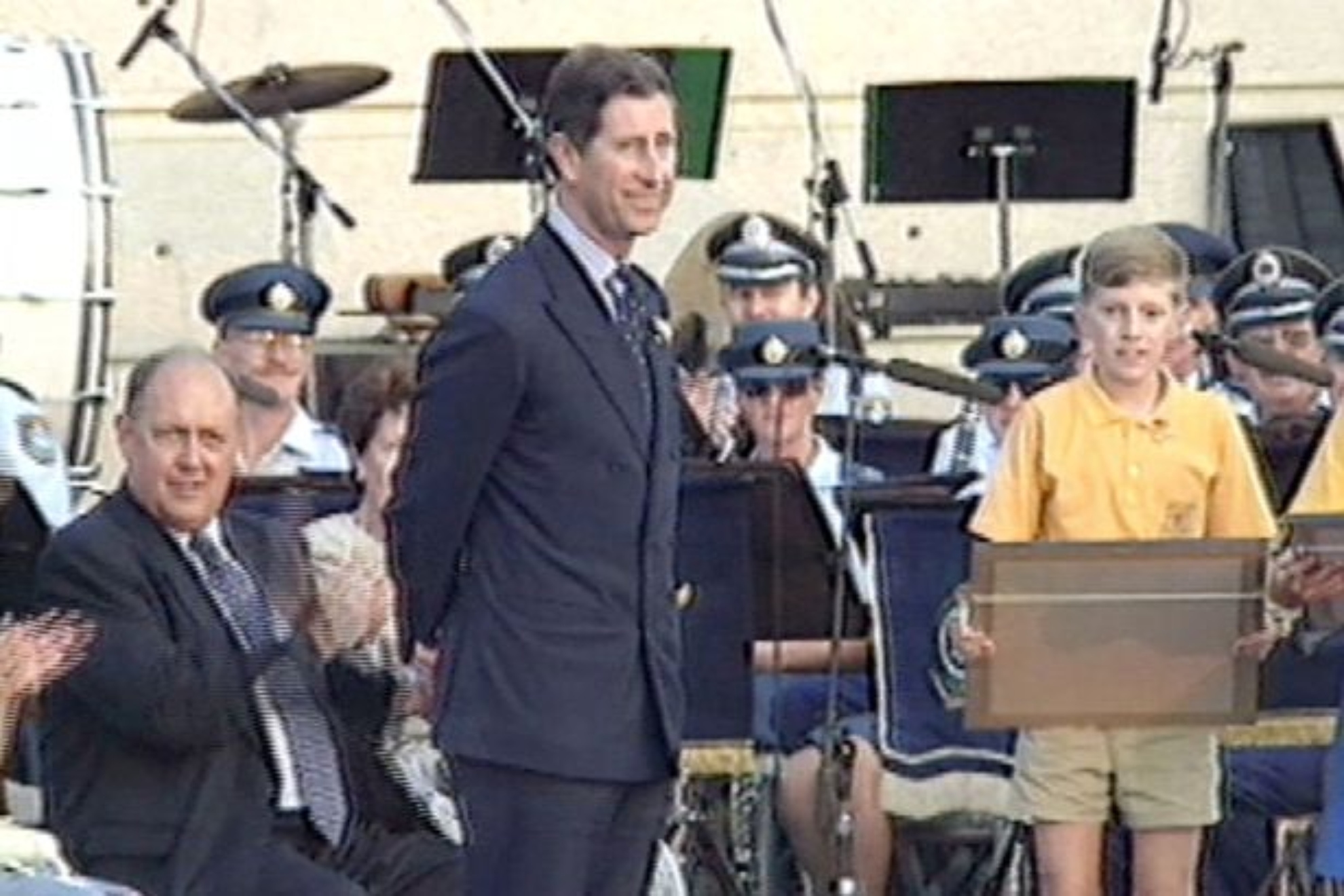 Prince Charles in Sydney, 1994 - Screengrab