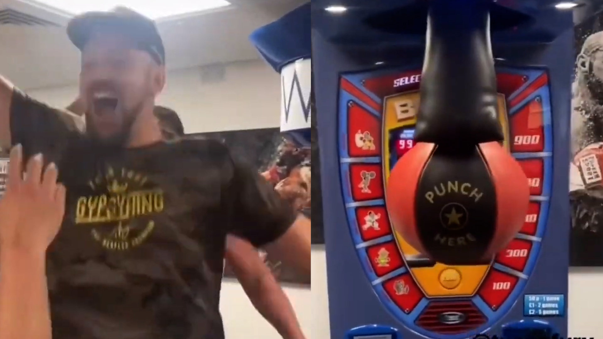 Tyson Fury breaks punch machine record!