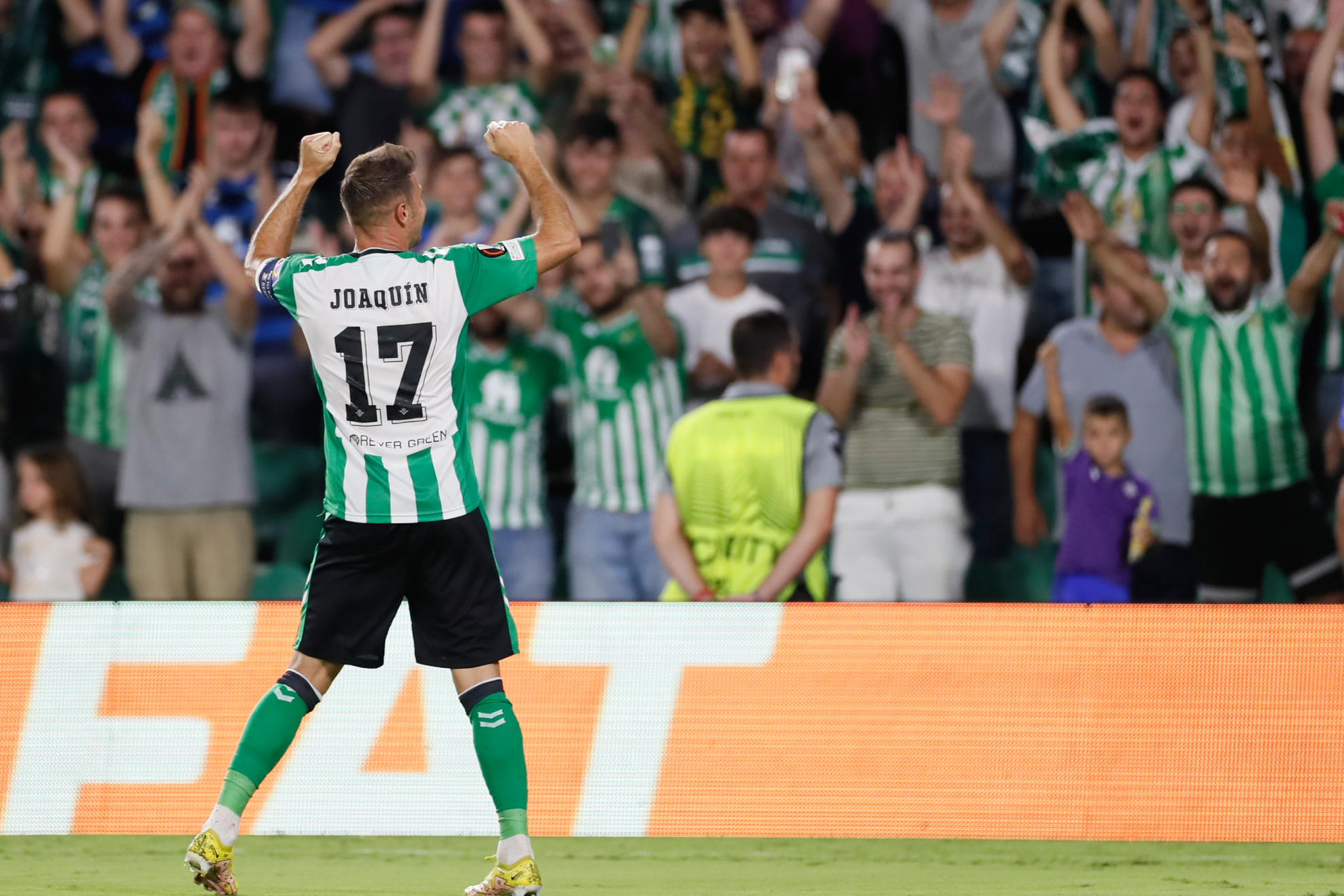 Joaquín, celebrando su gol | EFE