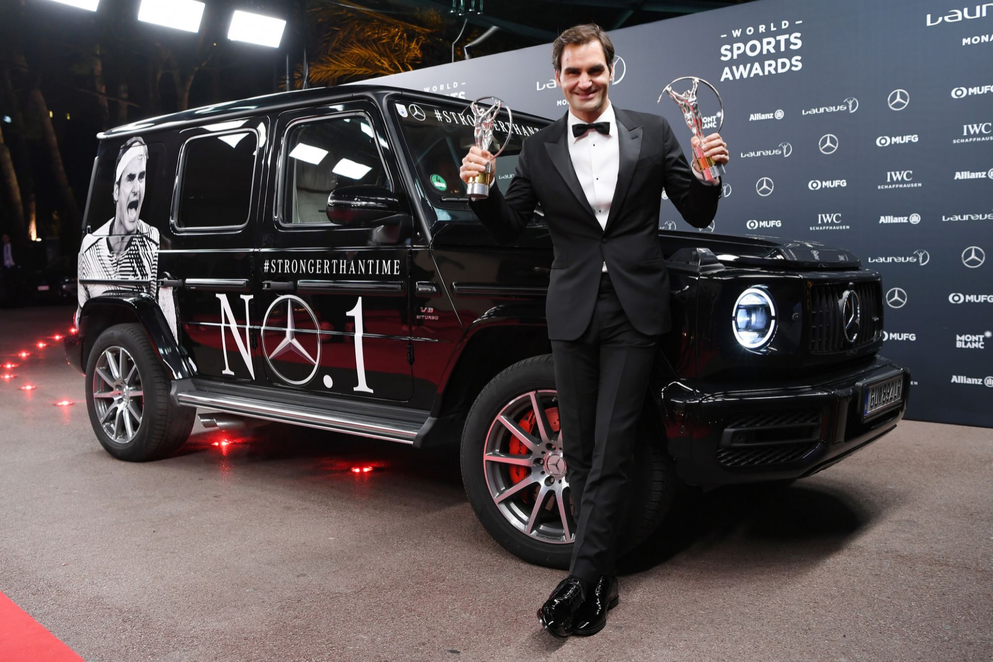 La increble coleccin de coches de Roger Federer: sus espectaculares  Mercedes-Benz