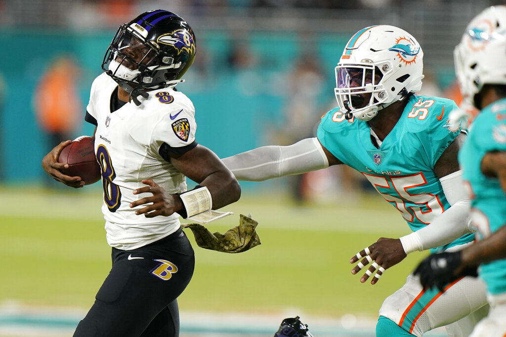 Pronósticos y apuestas NFL semana 2 2022: Miami Dolphins vs Baltimore Ravens.