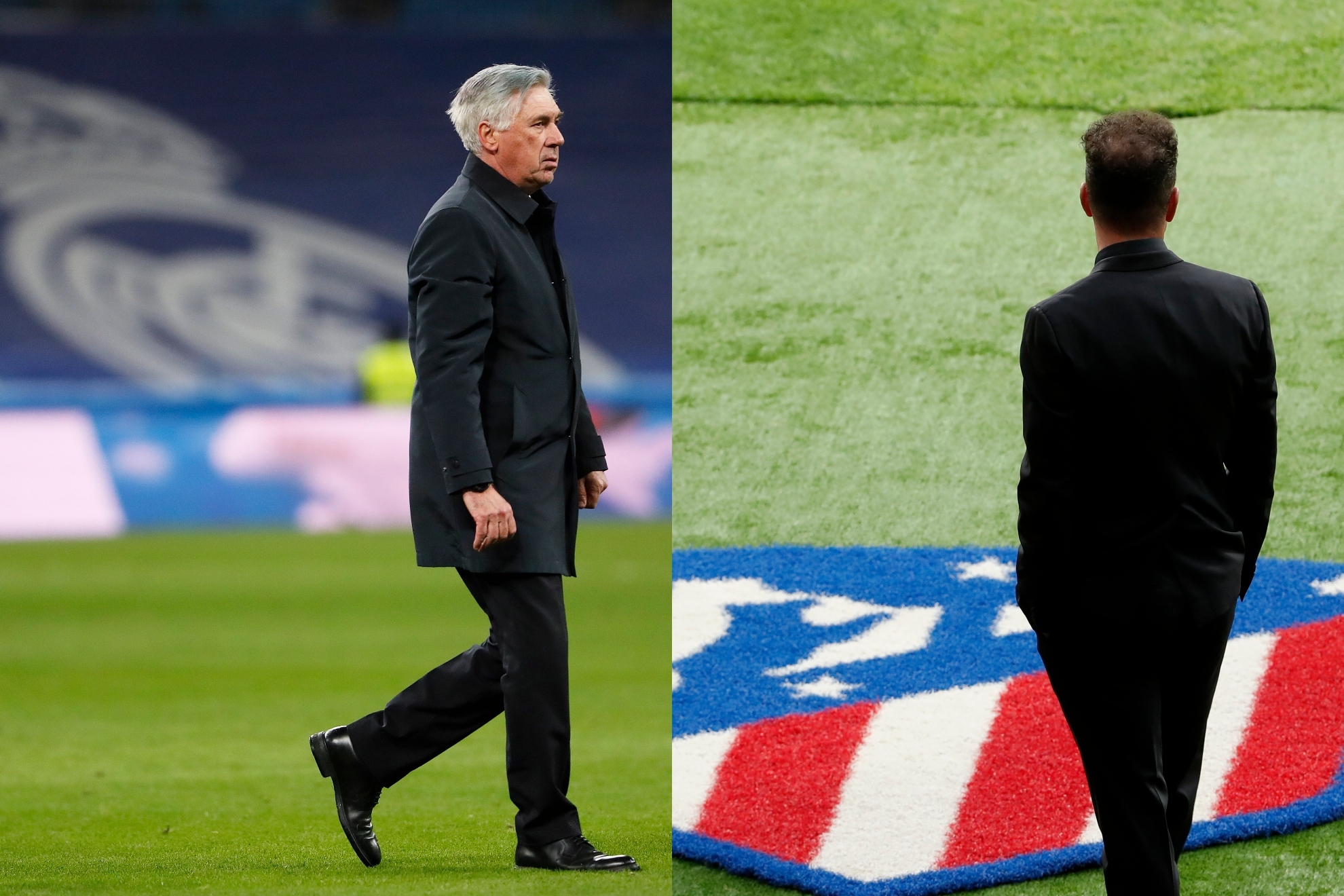 Ancelotti y Simeone se volverán a ver las caras en un derbi.