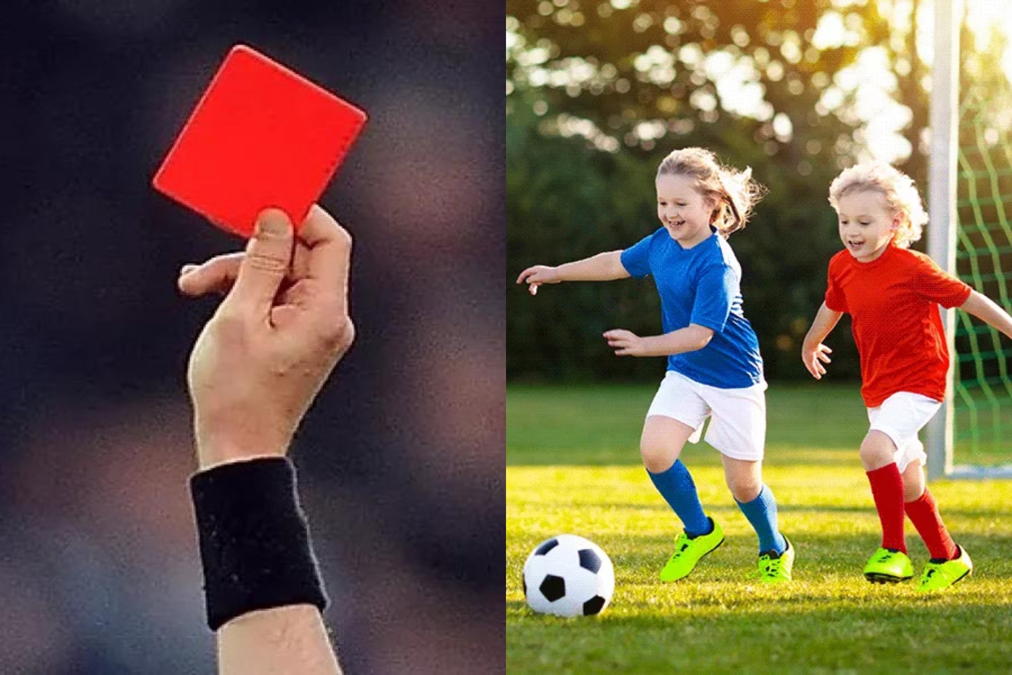Niños de 6 años se enfrentan a tarjetas rojas en partidos de fútbol por cabecear deliberadamente el balón