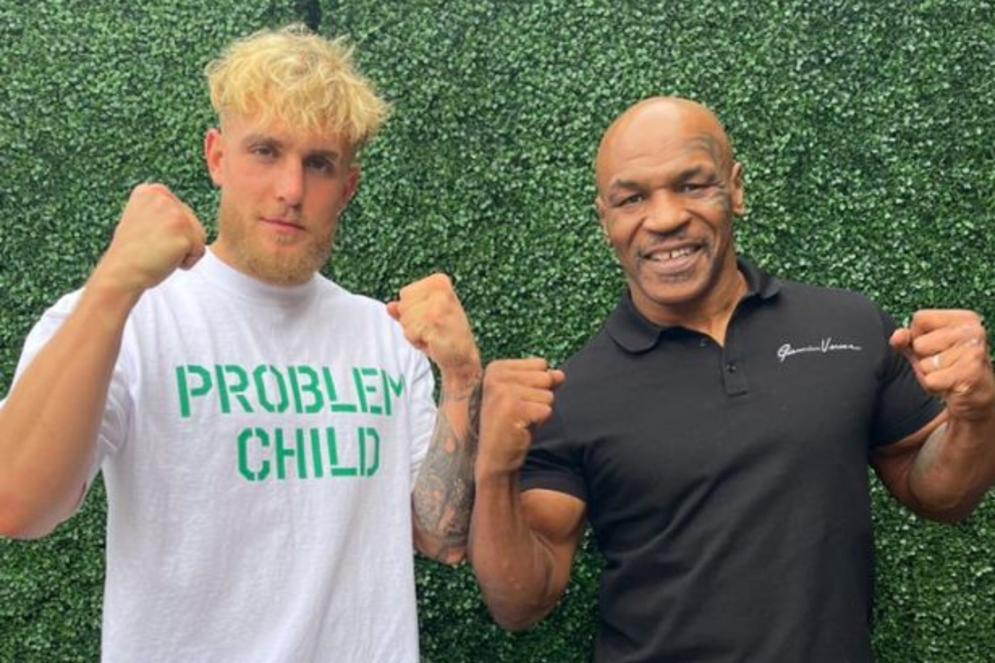 Jake Paul and Mike Tyson - IG