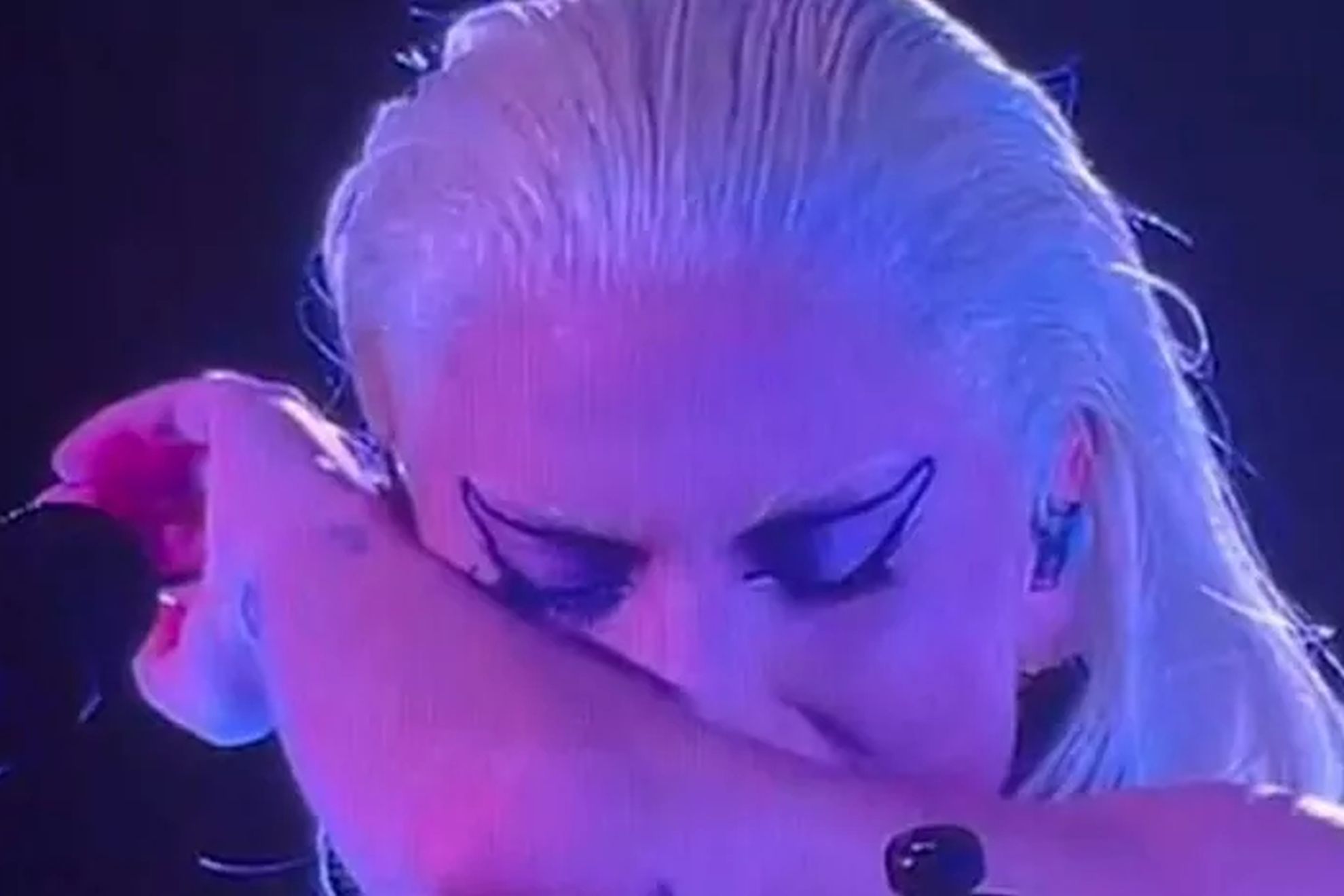 Lady Gaga breaks down in tears after Miami concert is cancelled by storm   / Instagram (@ladygagavision)