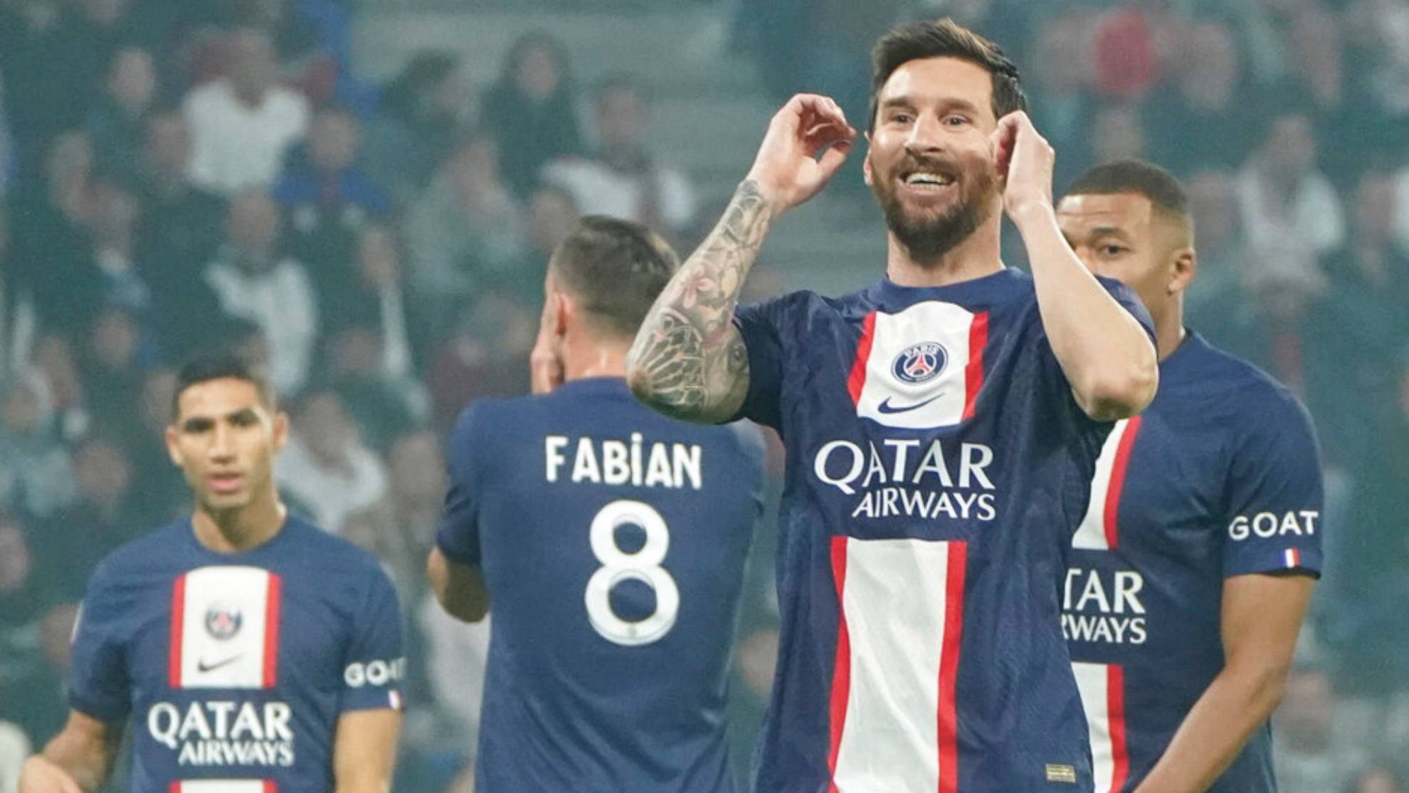 Messi scores early for PSG