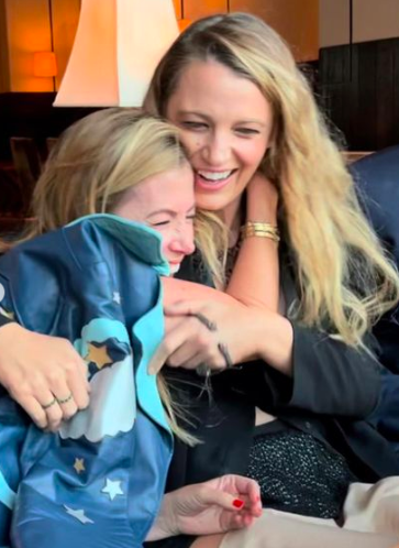 Blake Lively has had enough of the paparazzi and shares her first