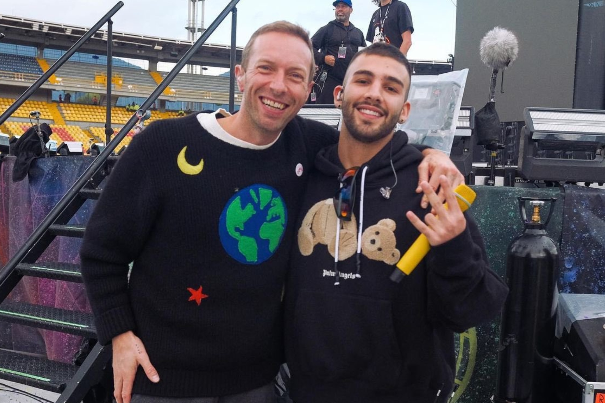 Coldplay y Manuel Turizo sorprenden cantando a do 'La Bachata'
