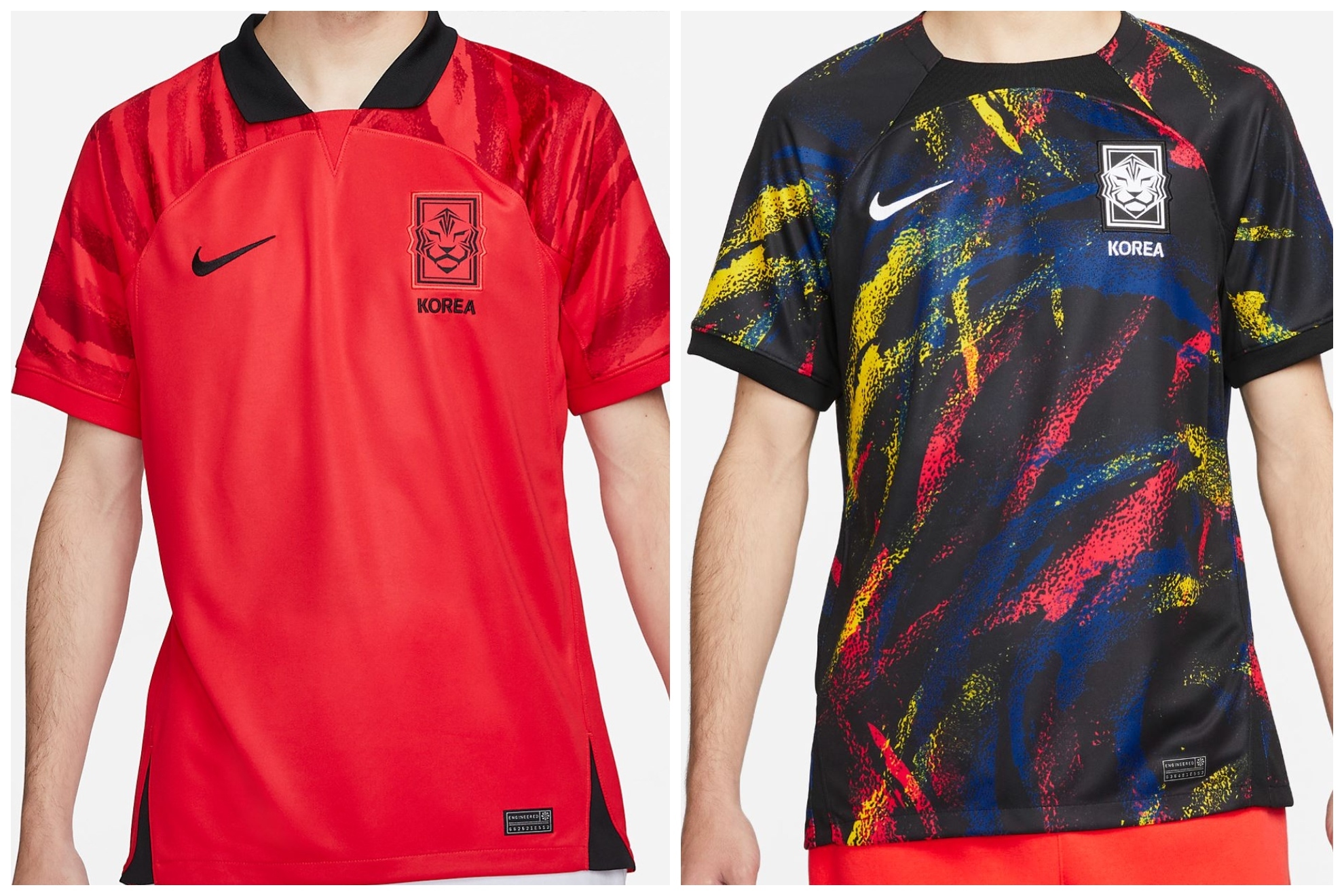Los uniformes de Corea del Sur para el Mundial de Qatar
