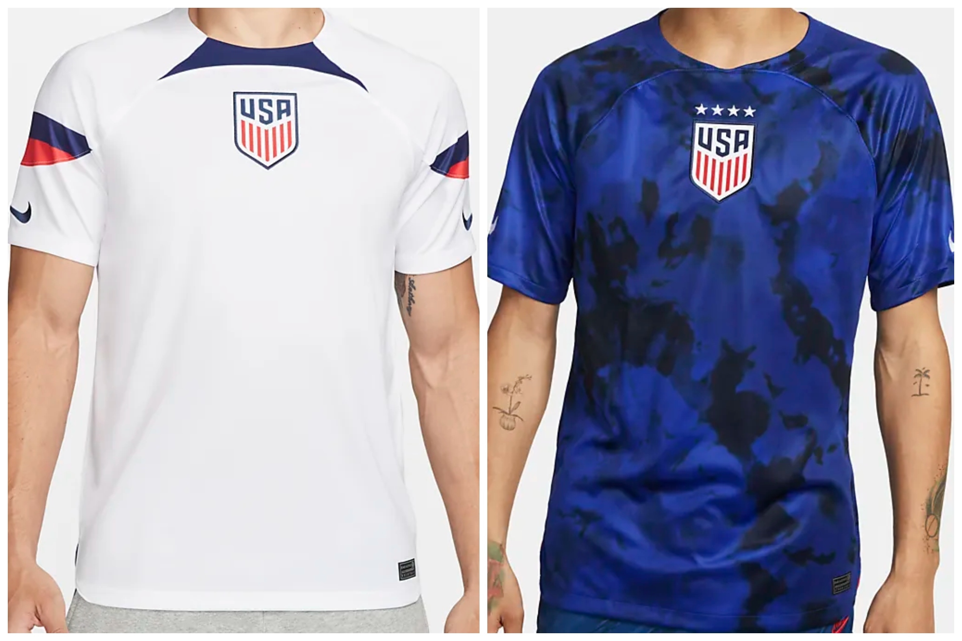 Los uniformes de Estados Unidos para el Mundial de Qatar