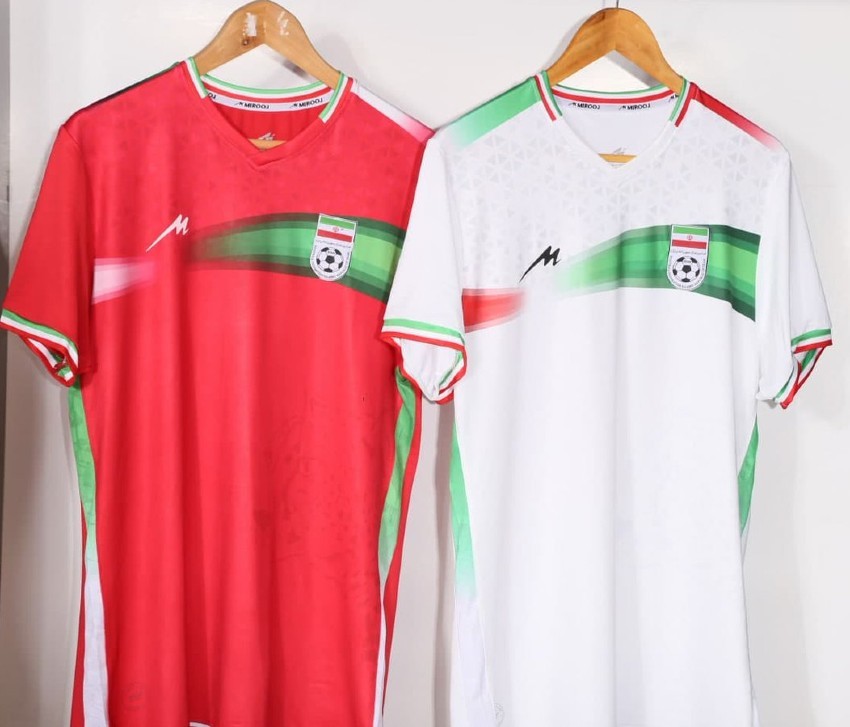 Los uniformes de Irán para el Mundial de Qatar