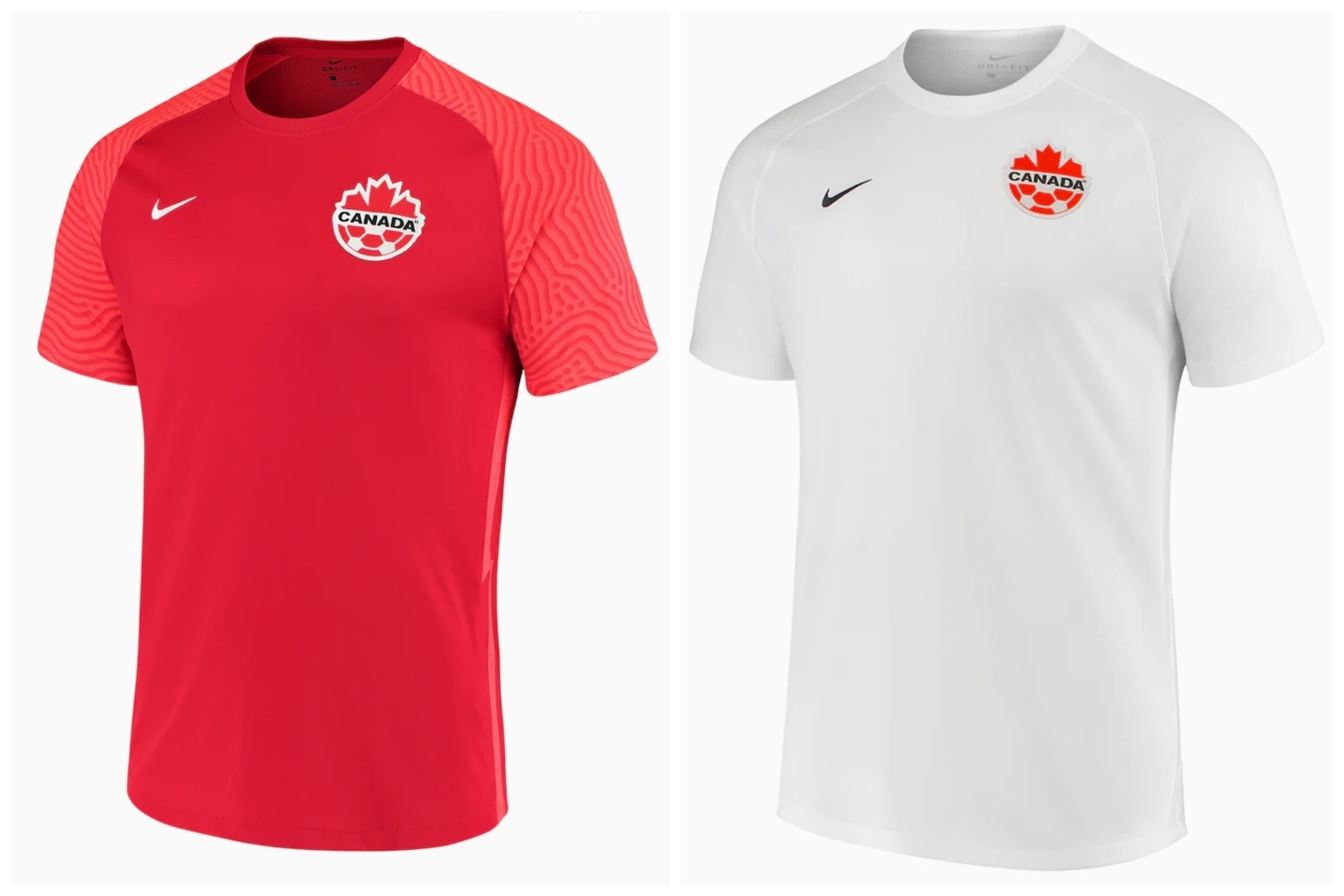 Los uniformes de Canad� para el Mundial de Qatar.
