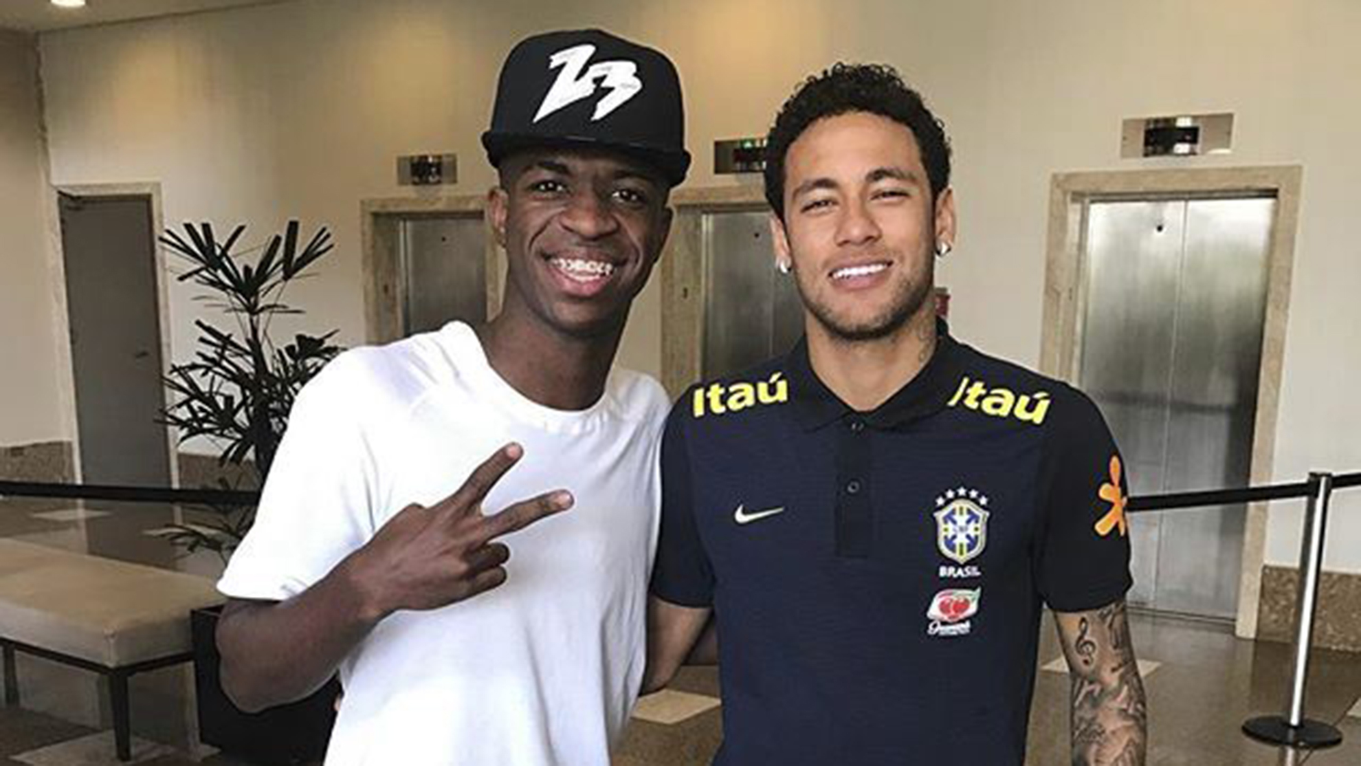 Vinicius y Neymar, en una imagen de archivo.