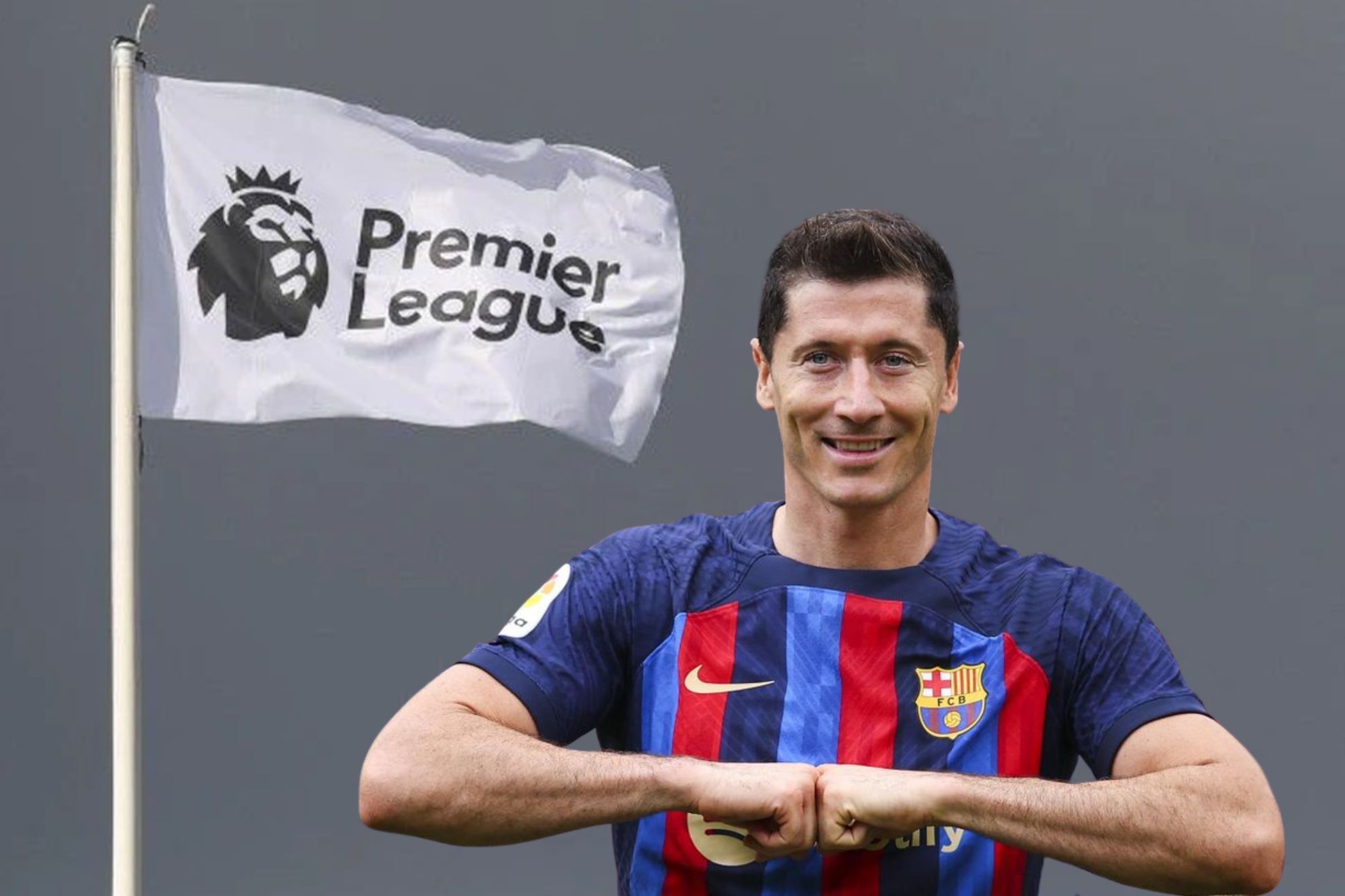 Lewandowski and the Premier League, a union that will likely never happen... but could have. -AP/Marca