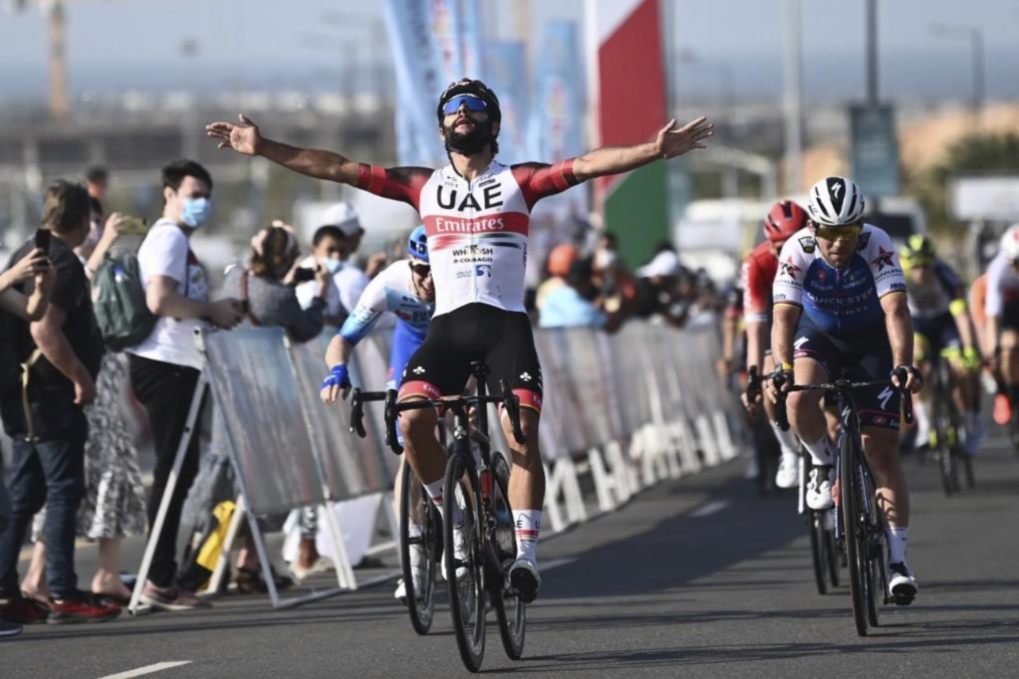 Fernando Gaviria se impone en la sexta etapa del Tour de Omán. MARCA