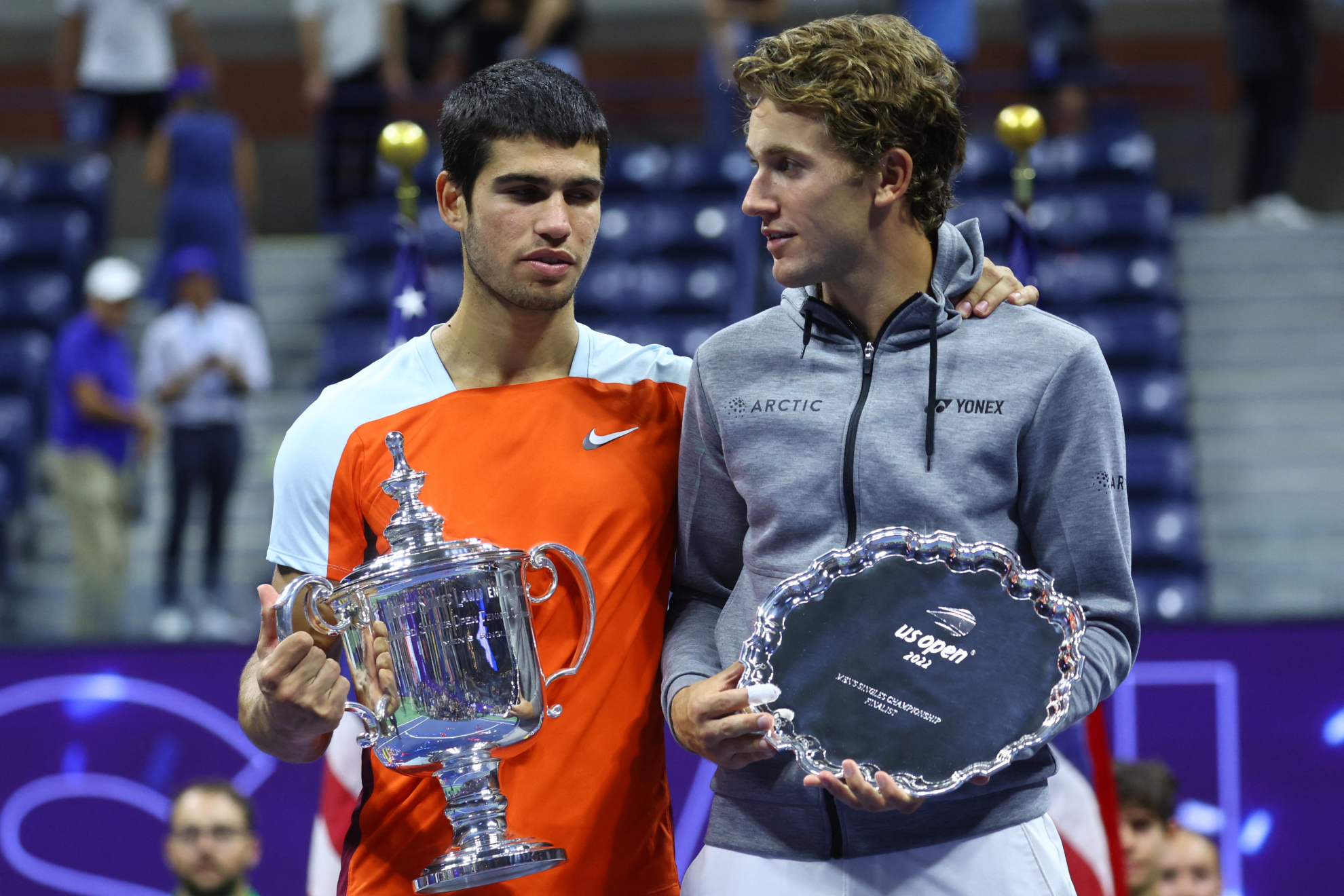 Alcaraz y Ruud, finalistas del US Open 2022 estarán en el AMT 2023 | Reuters