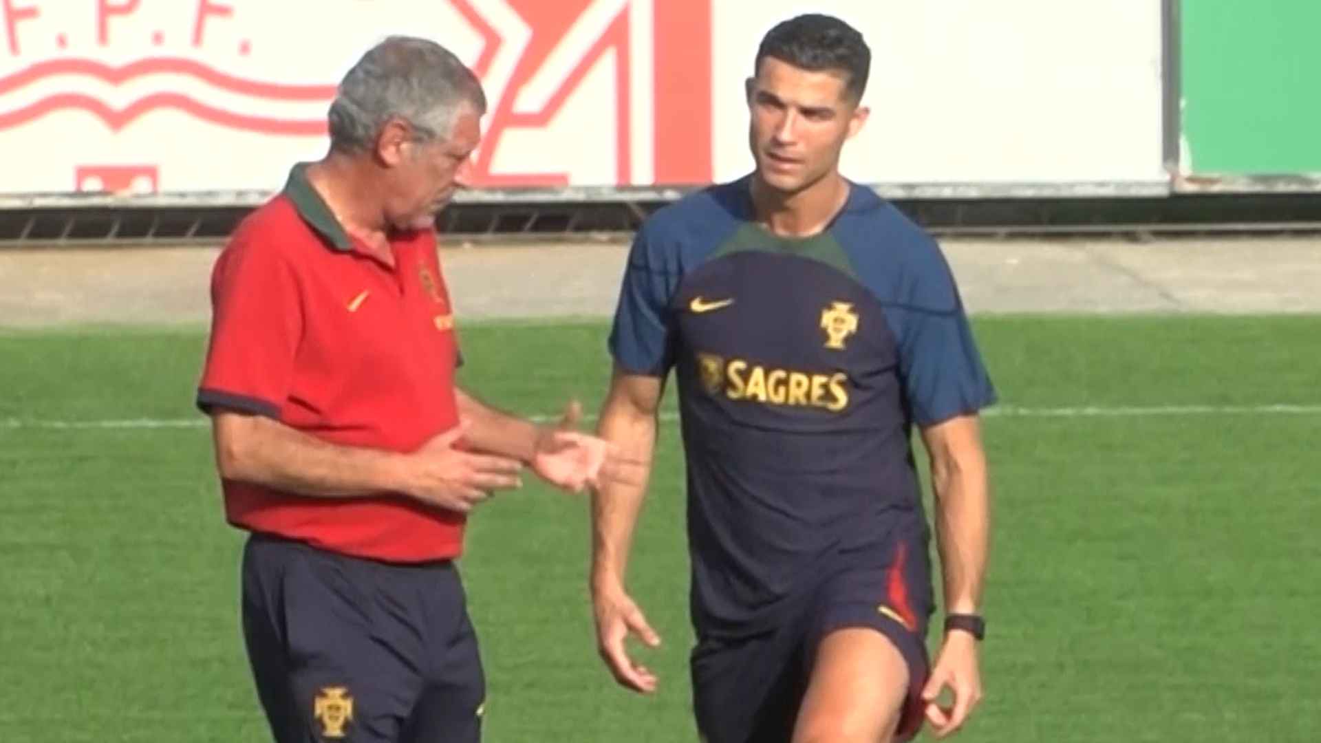 Cristiano Ronaldo joins Portugal training ahead of Nations League match