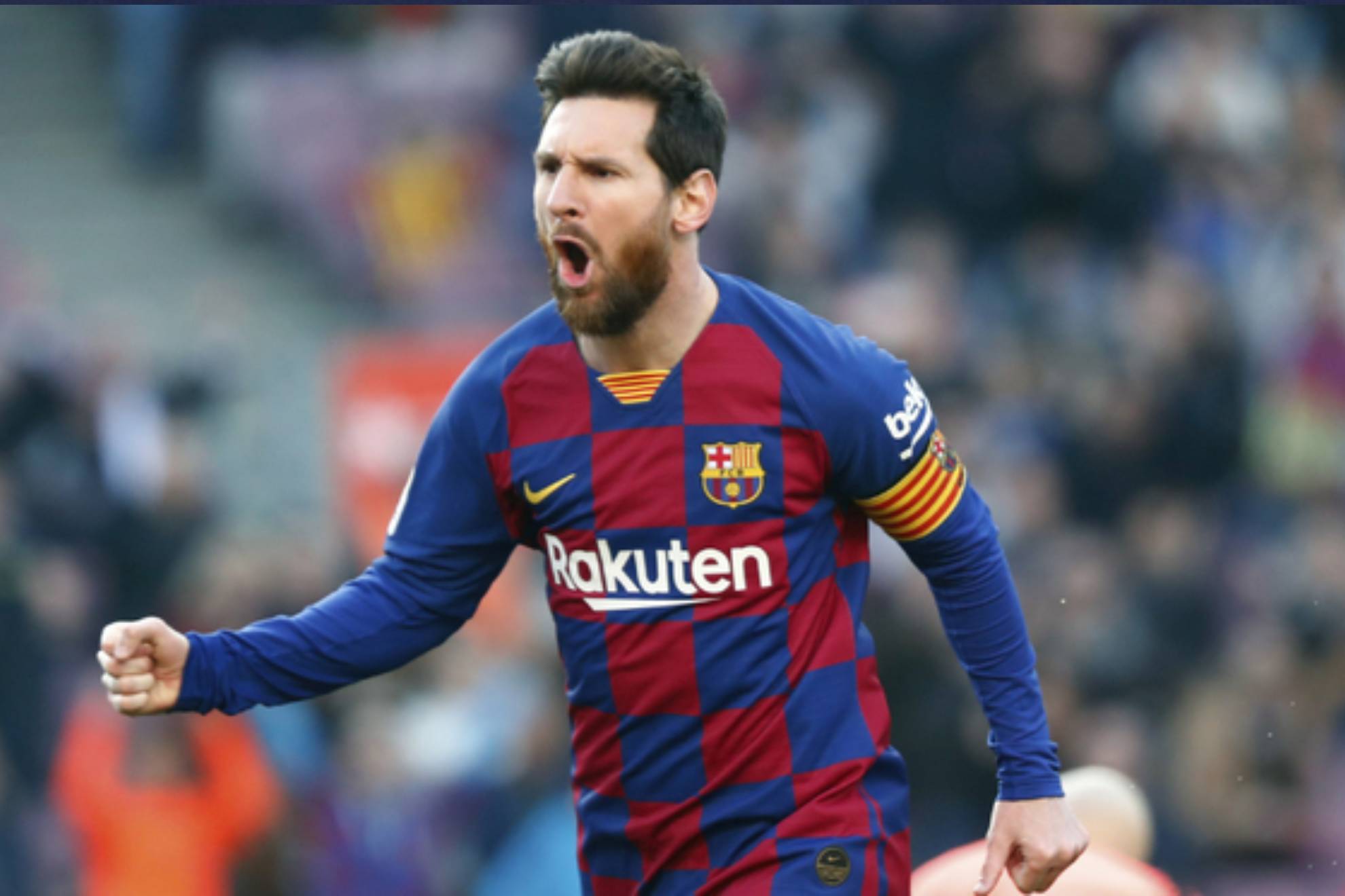 Messi celebra un gol con el Barcelona | AP