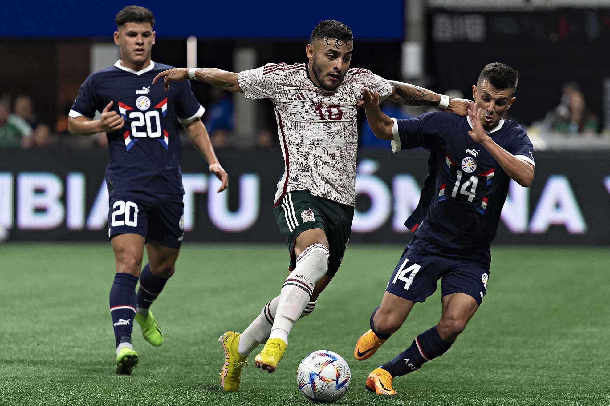 El Tri no la paso nada bien ante Paraguay en su último amistoso | Imago7