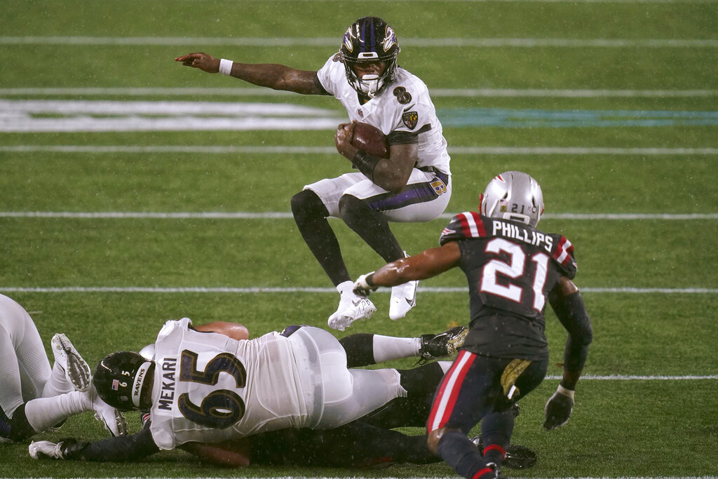 Pronósticos y apuestas NFL semana 3 2022: Baltimore Ravens vs New England Patriots.